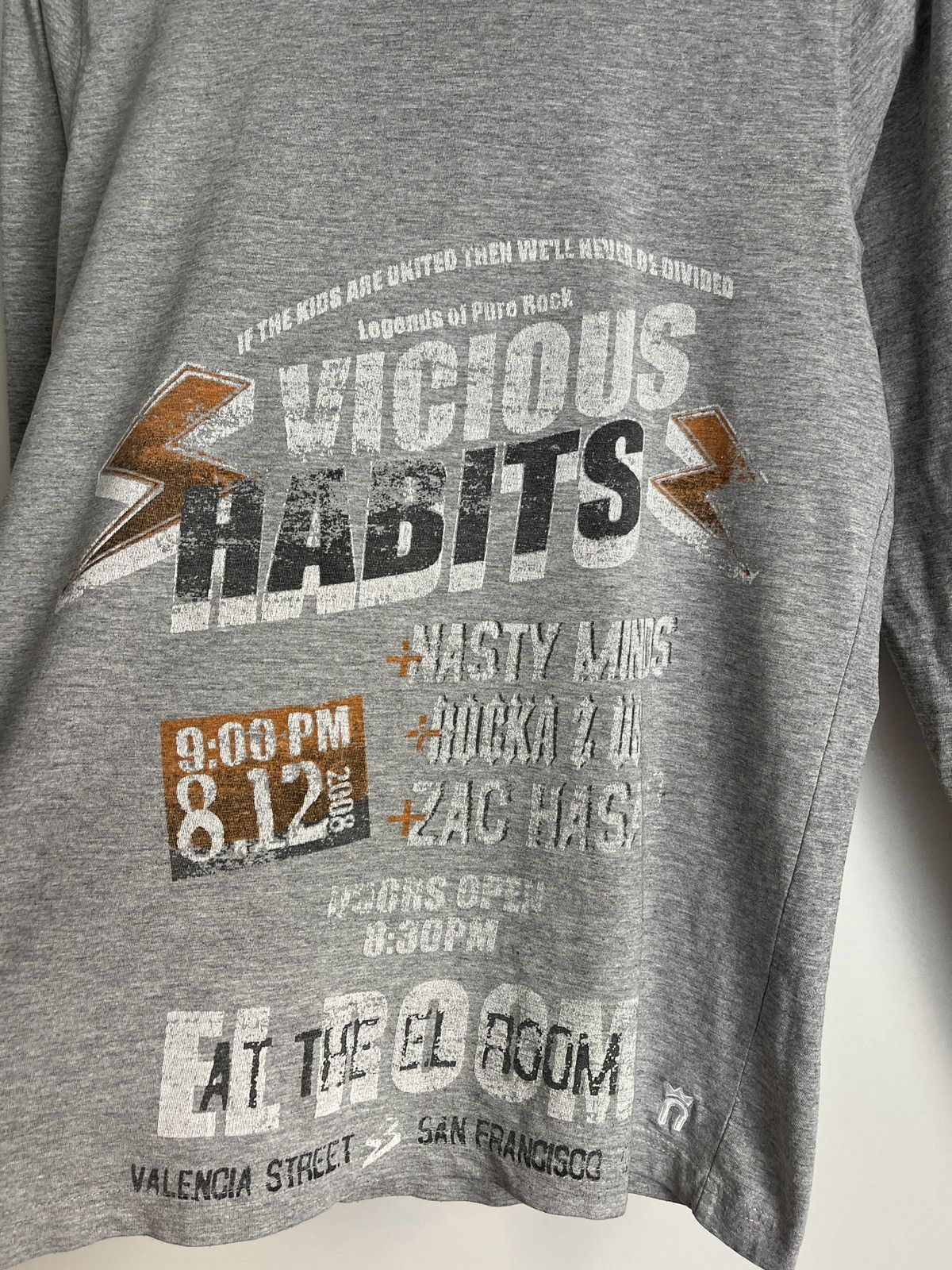 Neighborhood Neighborhood Vicious Habits Long Sleeve Tee Size US M / EU 48-50 / 2 - 8 Thumbnail