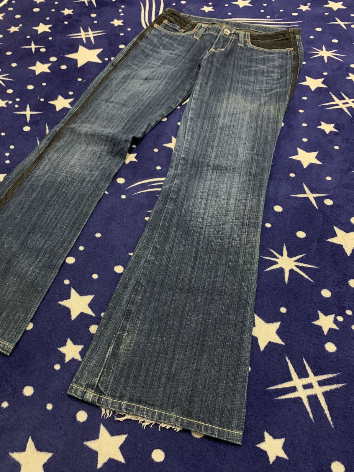 G-Star G-Star Raw Panel Flare Denim Rare Y2K Grail Size 29" - 3 Thumbnail