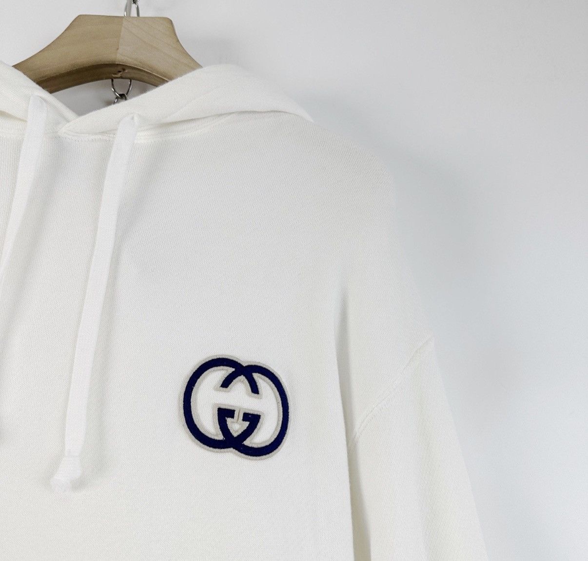Gucci Gucci Chest Double G Embroidered Logo Hooded Sweatshirt K12 Size XXS / US 00 / IT 34 - 5 Thumbnail