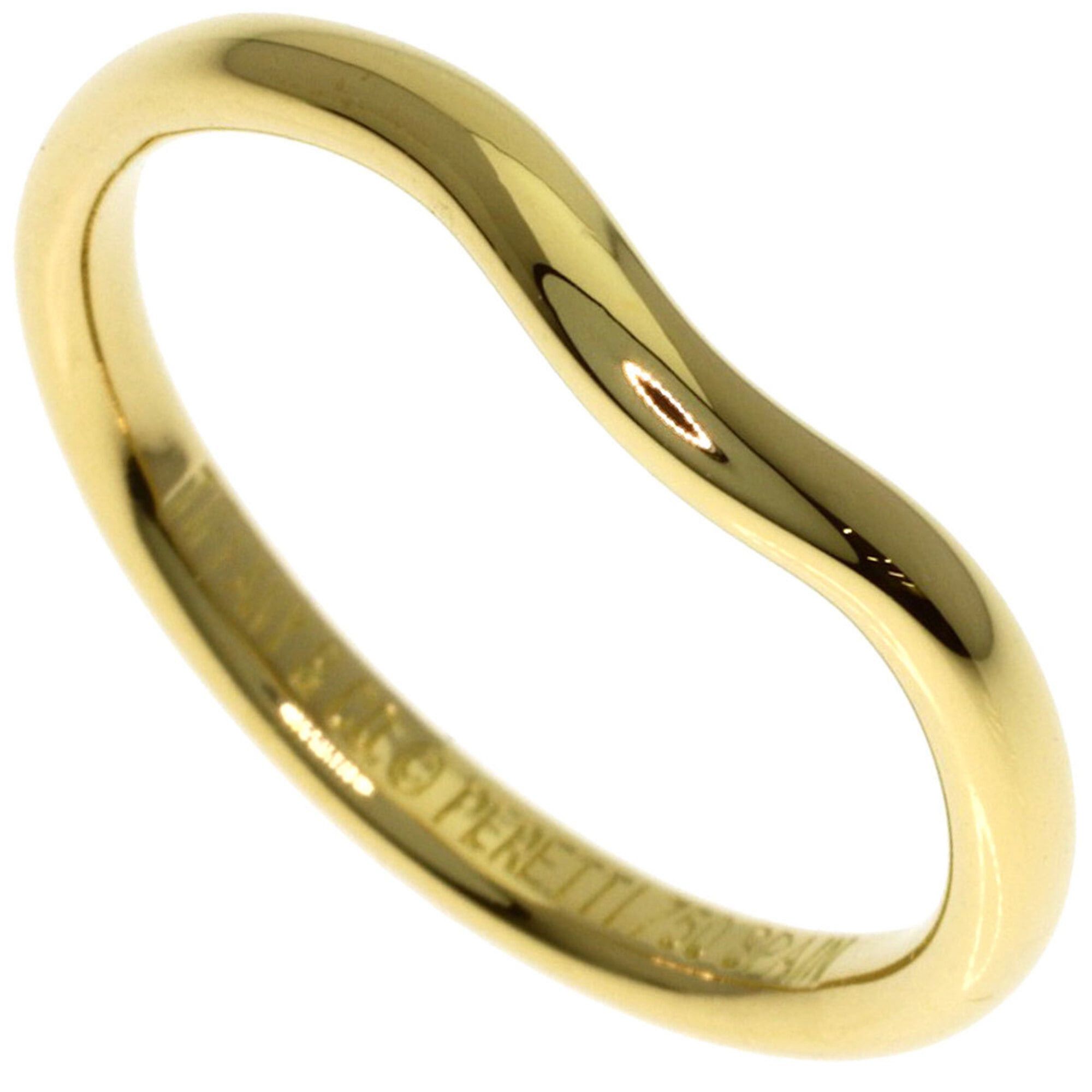 Tiffany & Co. Tiffany & Co. Curved Band Ring, 18K Yellow Gold, Women's. Size ONE SIZE - 1 Thumbnail