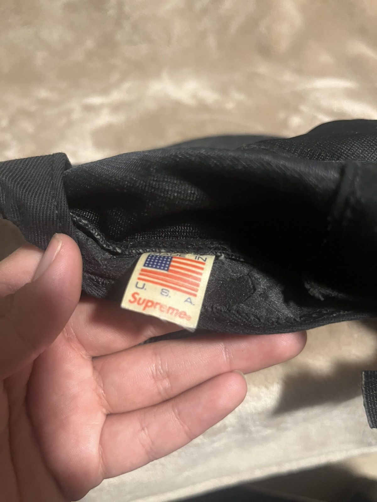 Supreme Vintage Y2K 2000’s made in USA Supreme 5 Panel Felt Cap Size ONE SIZE - 9 Thumbnail