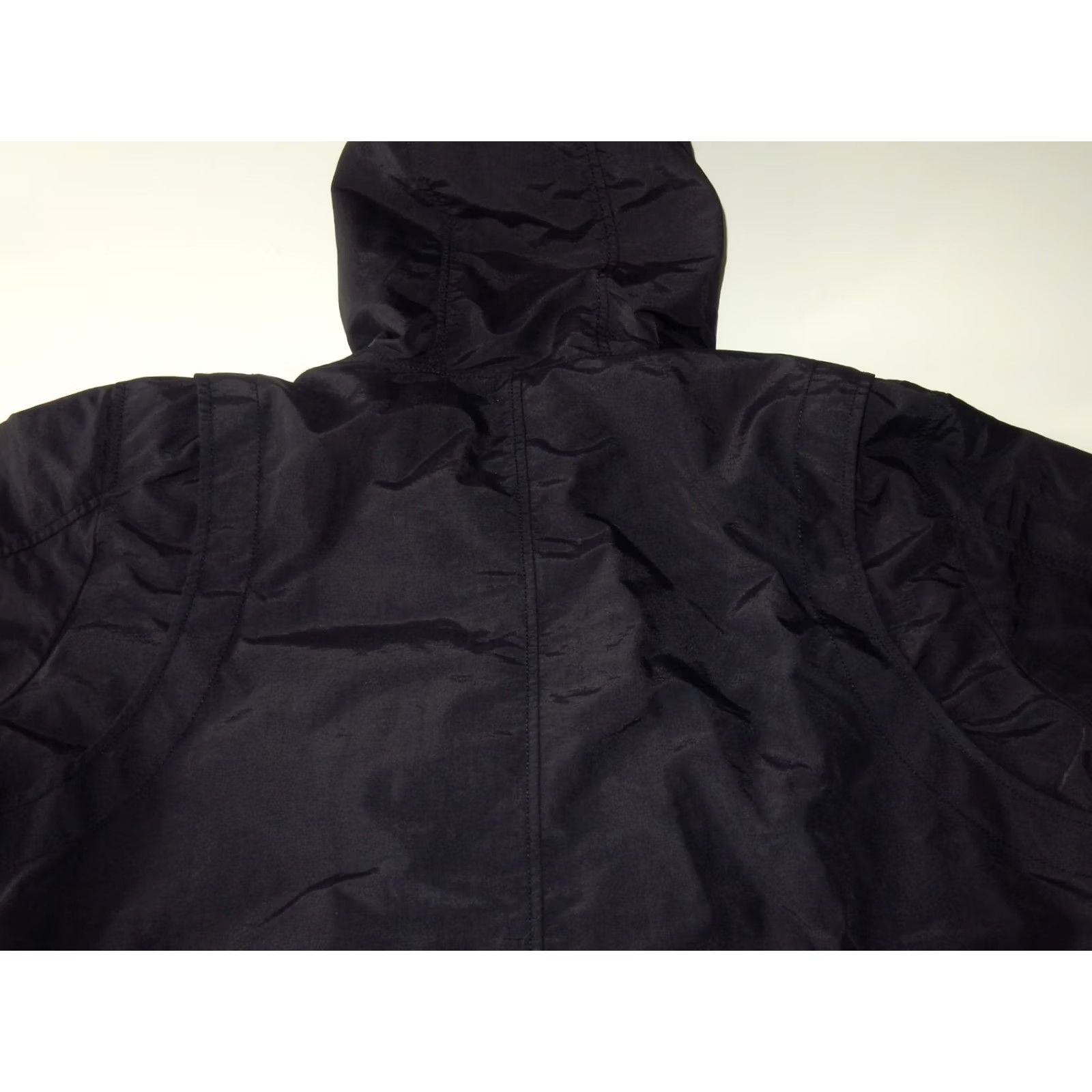 Lands' End Lands' End Men's Hooded Jacket XL Blue Windbreaker Polyester Solid Jacket Mens XL Lands' End Size US XL / EU 56 / 4 - 5 Thumbnail