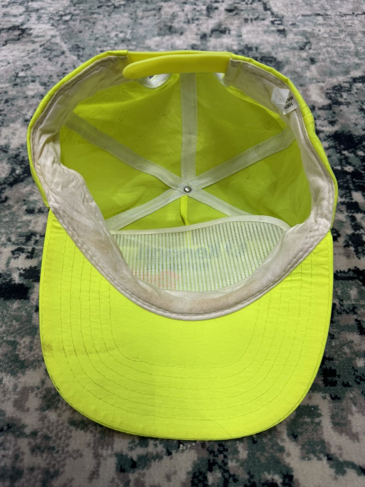 NASCAR × Vintage KENDALL MOTOR OIL RACING NEON YELLOW NYLON CAP Size ONE SIZE - 5 Thumbnail