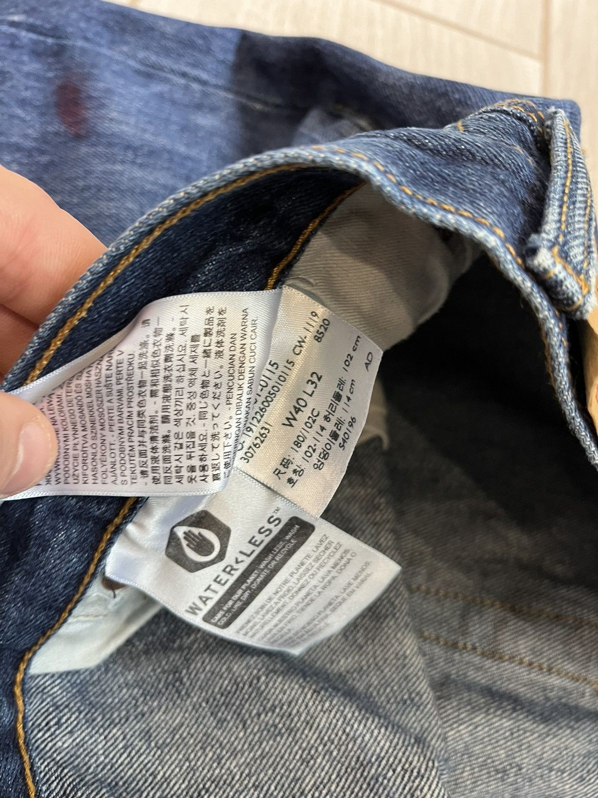 Levi's × Vintage Levis 501 denim jeans workwear distressed style Size US 40 / EU 56 - 17 Thumbnail