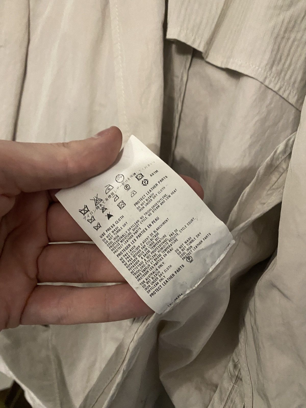 Prada Vintage Luxury beige Prada blazer with Small logo on sleeve Size 52R - 4 Thumbnail