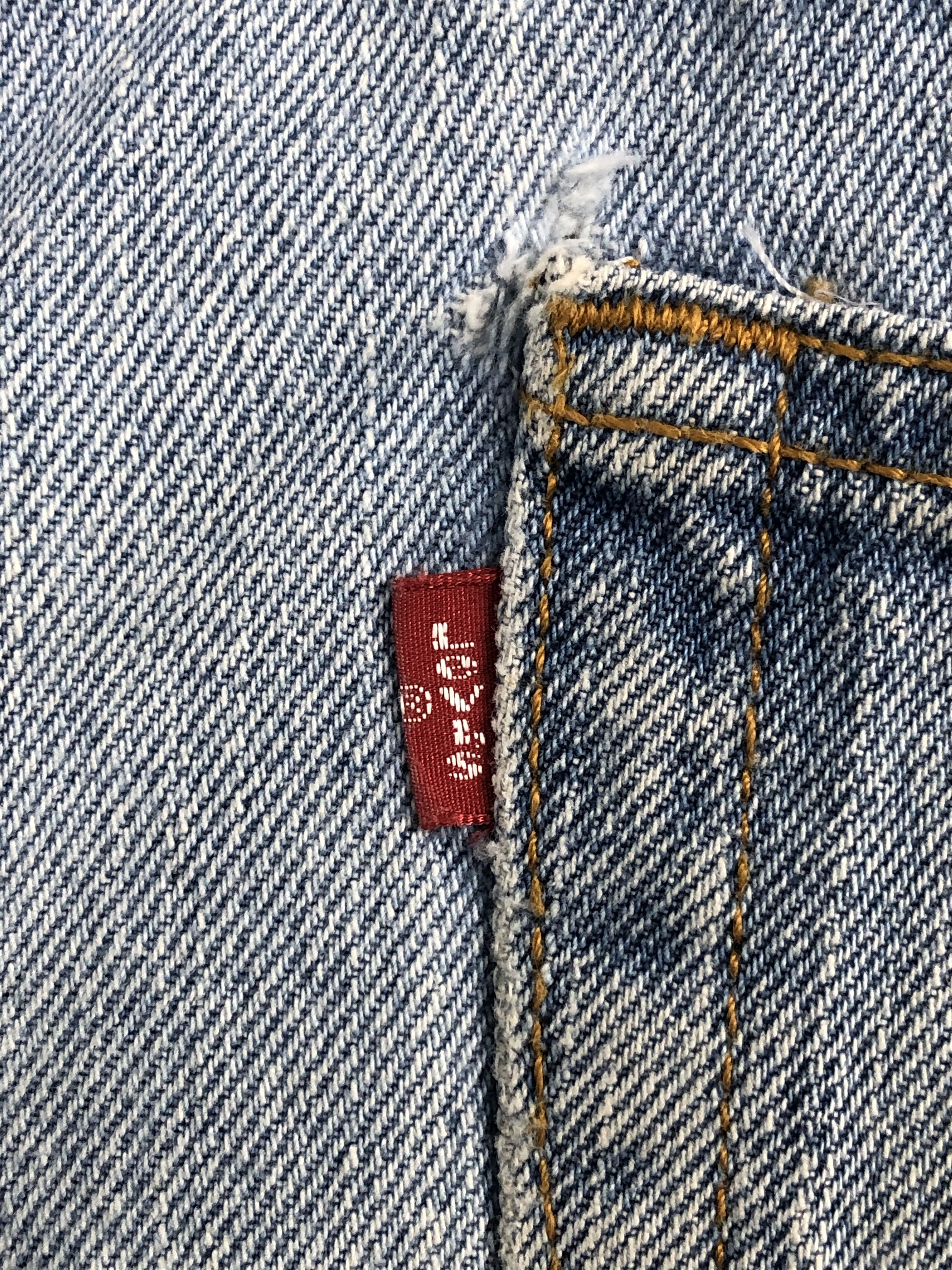 Levi's Vintage Levis 505 Light Wash Jeans DP2446 Size US 41 - 6 Thumbnail