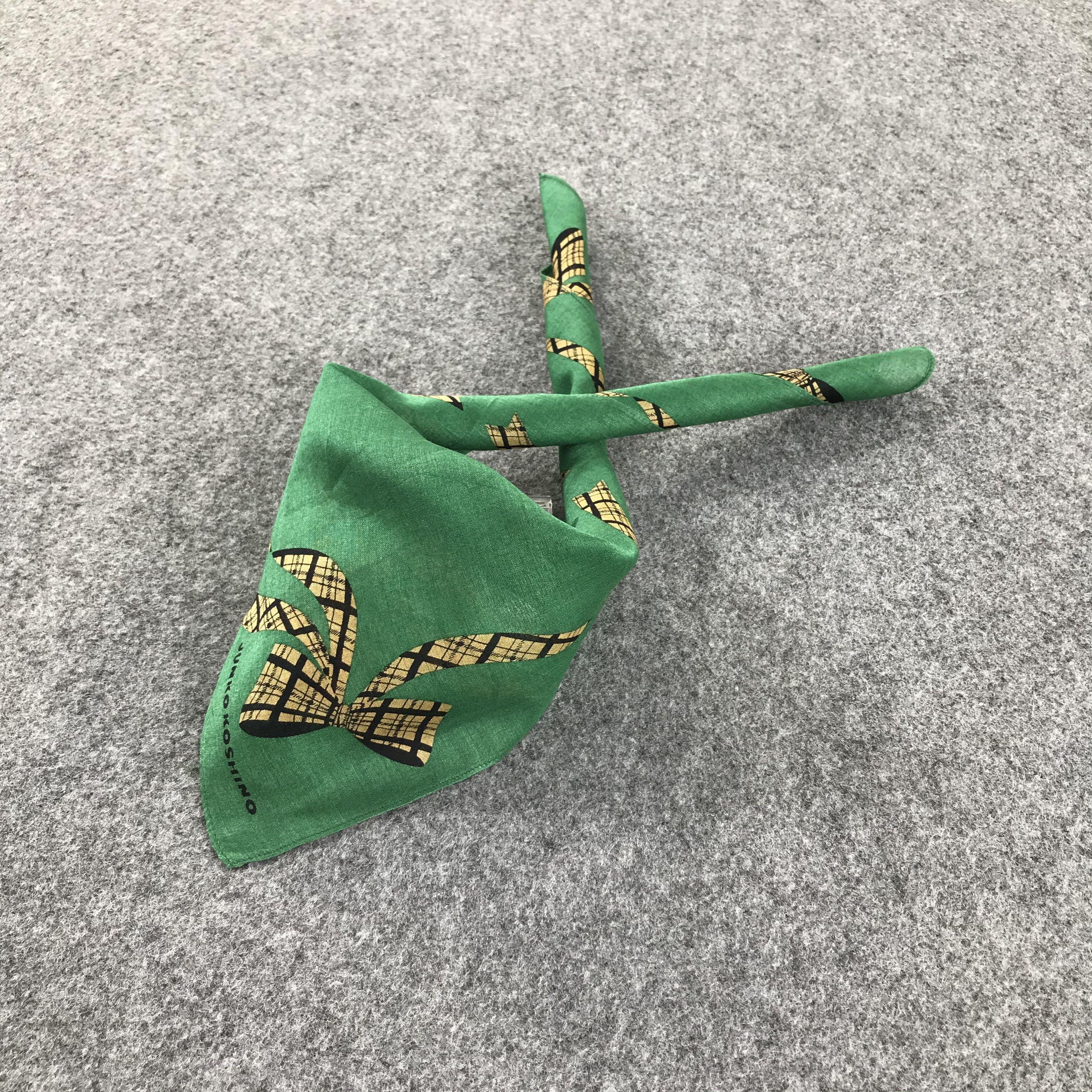 Japanese Brand × Mr. Junko × Vintage Junko Koshino Handkerchief Neckerchief Bandana H271 Size ONE SIZE - 2 Thumbnail