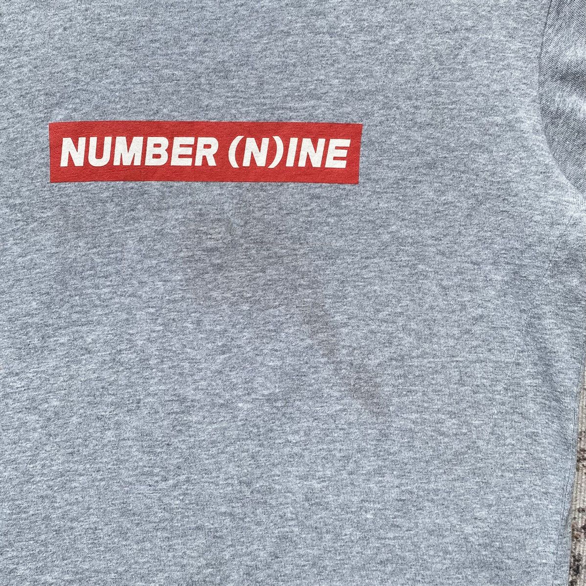 Number (N)ine Number (N)Ine Denim Box Logo Spellout Number (N)Ine Shirt Size US S / EU 44-46 / 1 - 7 Thumbnail
