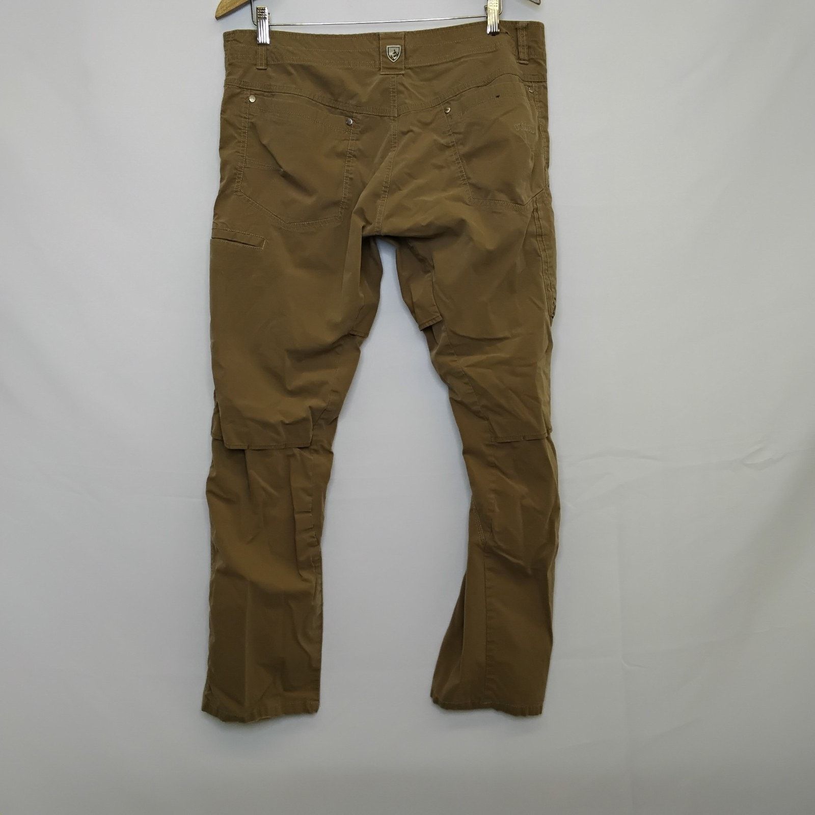 Kuhl Kuhl Double Front Cargo pants Men's 36x32 Brown Vented Size US 36 / EU 52 - 3 Thumbnail