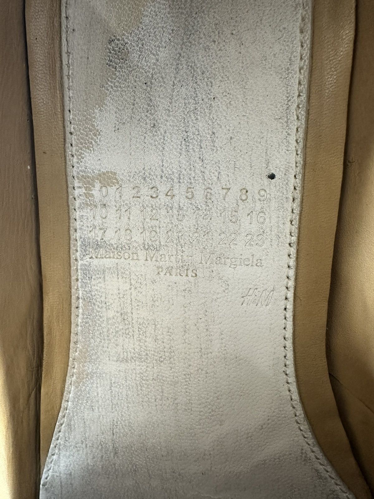 H&M × Maison Margiela Maison Margiela x H&M - Tan Leather Mould Effect Loafers Size US 9 / EU 42 - 6 Thumbnail