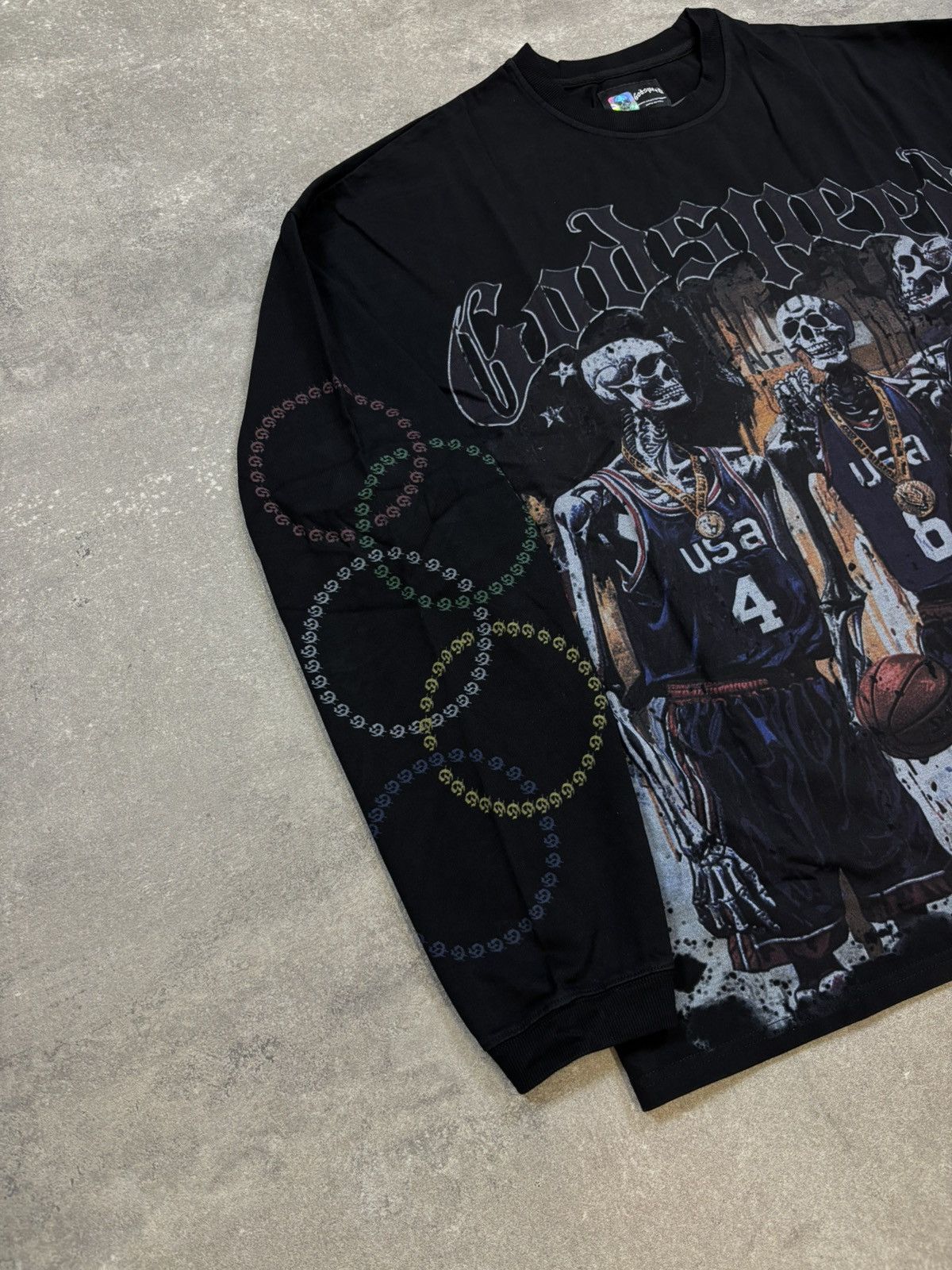 Godspeed Godspeed Dream Team 24 Longsleeve, Black Size US L / EU 52-54 / 3 - 6 Thumbnail