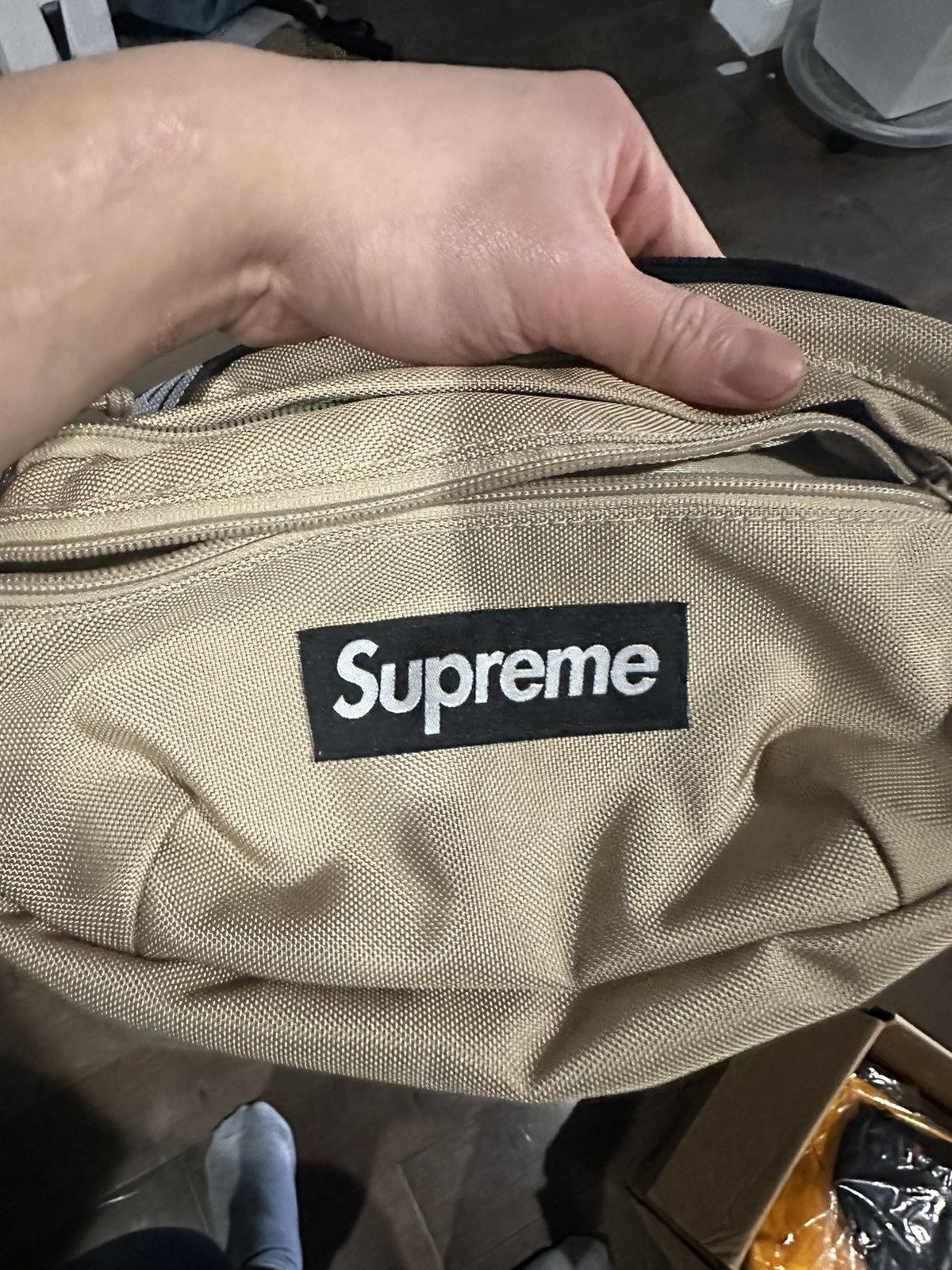 Supreme Supreme SS18 Waist Bag Tan | Grailed