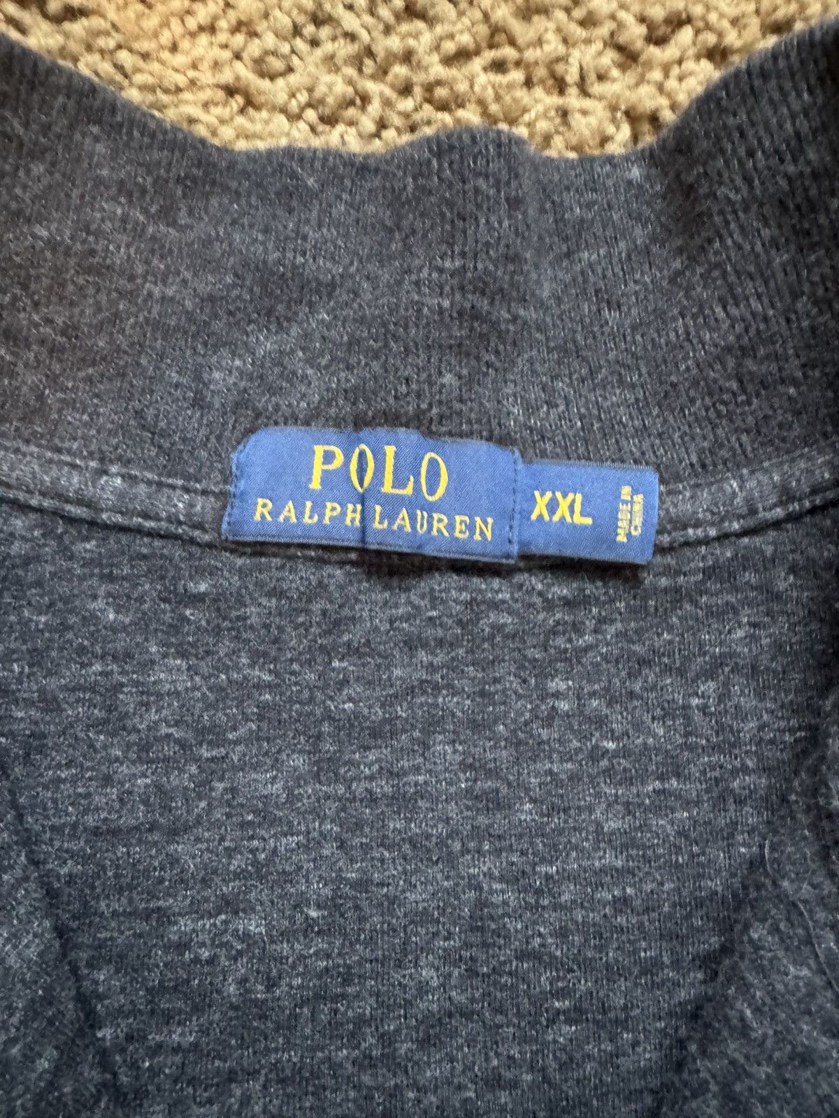 Polo Ralph Lauren Polo Ralph Lauren Dark grey Quarter Zip Size US XXL / EU 58 / 5 - 3 Thumbnail