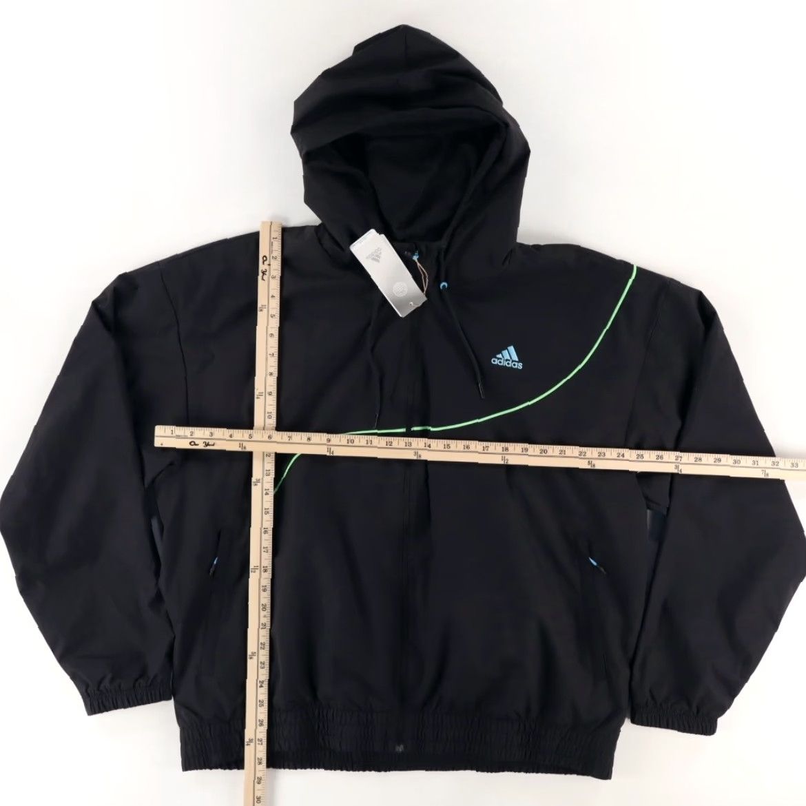 Adidas Adidas Trae Young Windbreaker Solid Jacket Black XL Men’s Size US XL / EU 56 / 4 - 3 Thumbnail