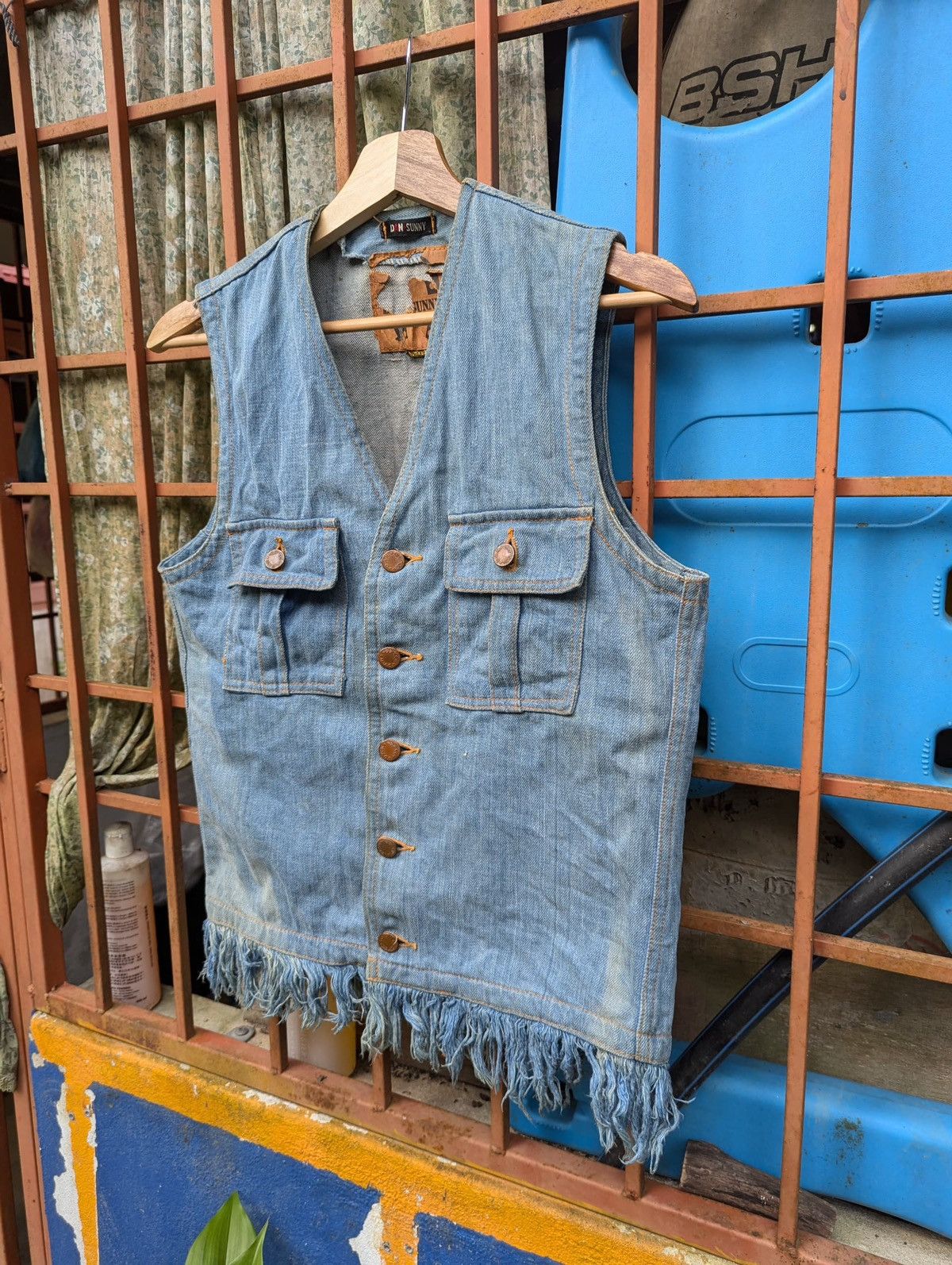 Vintage Vintage Dan Sunny Vest Size US S / EU 44-46 / 1 - 4 Thumbnail