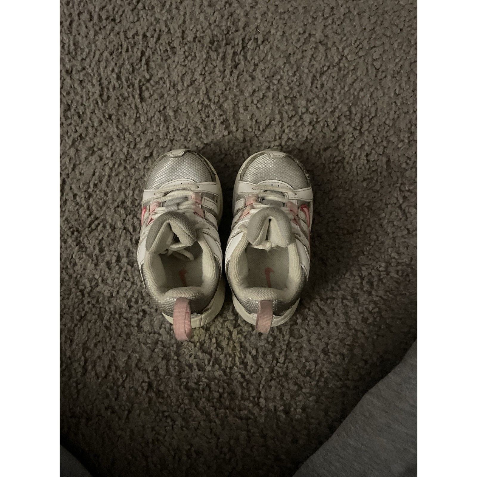 Nike Size 5c-Nike Air Max P2 Toddler Shoes White Pink 386609-061 Size US 5 / EU 37 - 4 Thumbnail