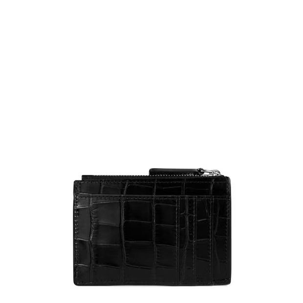 Versace o1g2r1mq0824 Size: OS / Croc Medusa Zipper Card Holder Black Size ONE SIZE - 2 Thumbnail