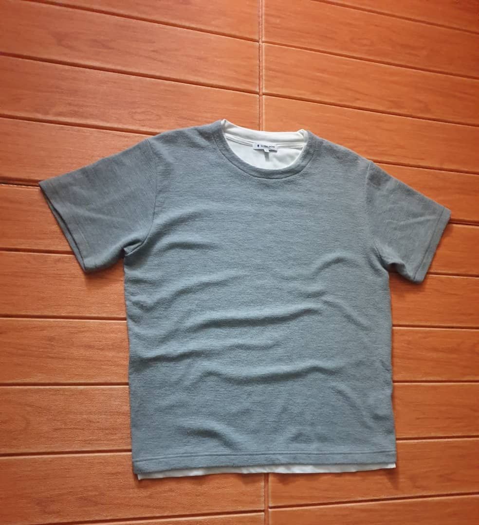 Japanese Brand Global work Japanese brand grey colour shirt Size US M / EU 48-50 / 2 - 5 Thumbnail