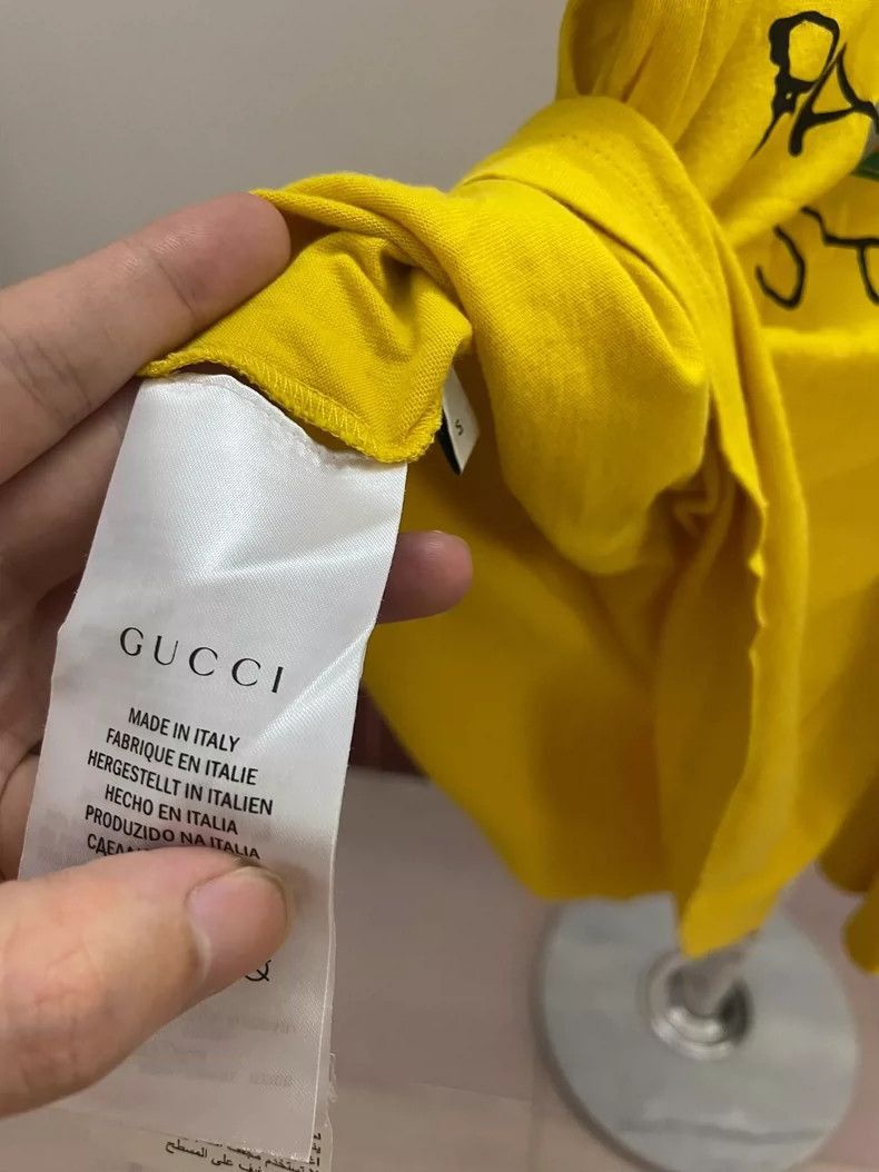 Gucci Gucci Logo Short Sleeve Tee Collaboration-2505 Size US S / EU 44-46 / 1 - 3 Thumbnail