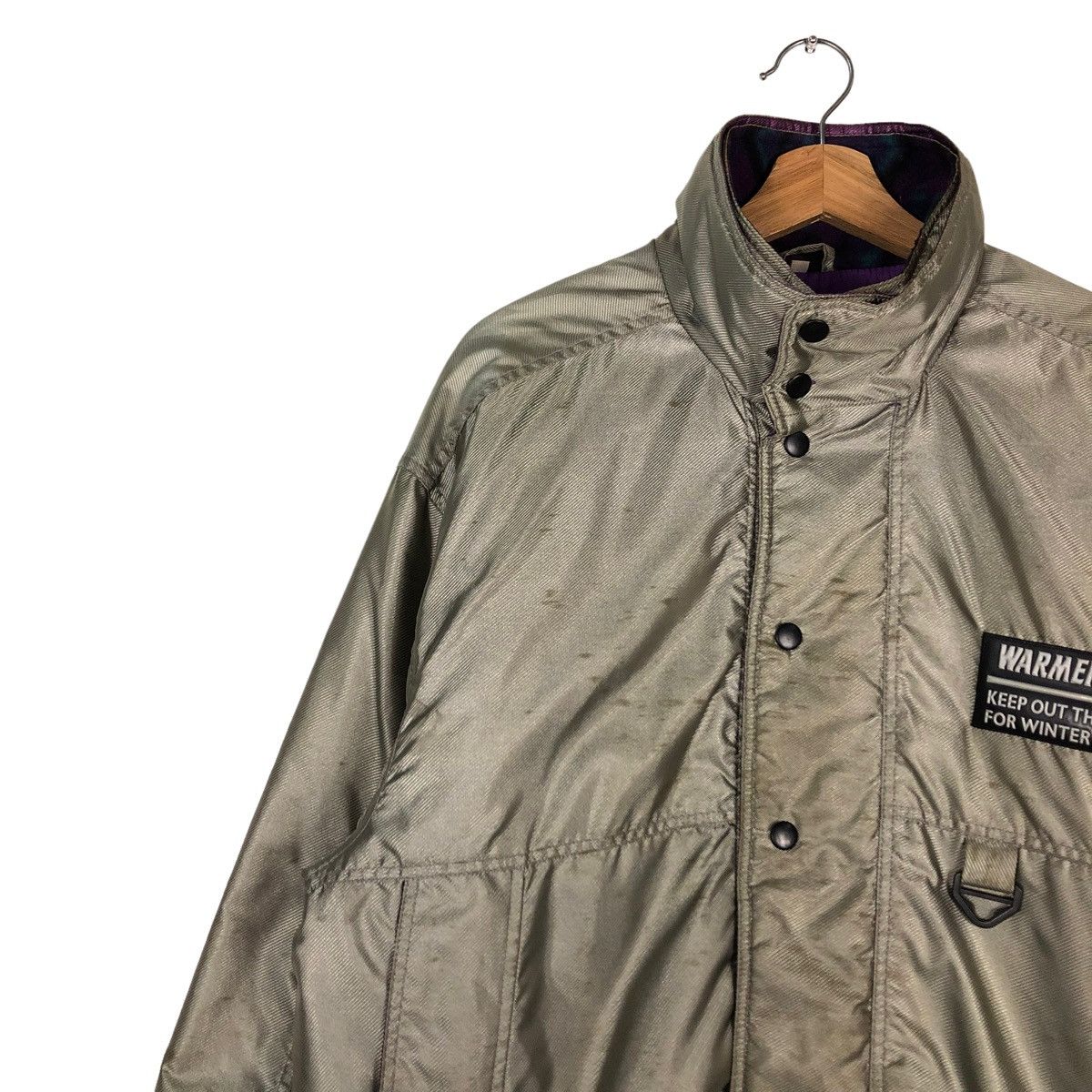 Japanese Brand 🔥VINTAGE SKI BOMBER JACKET WARMER JAK JAPAN ISSEY MIYAKE Size US M / EU 48-50 / 2 - 7 Thumbnail