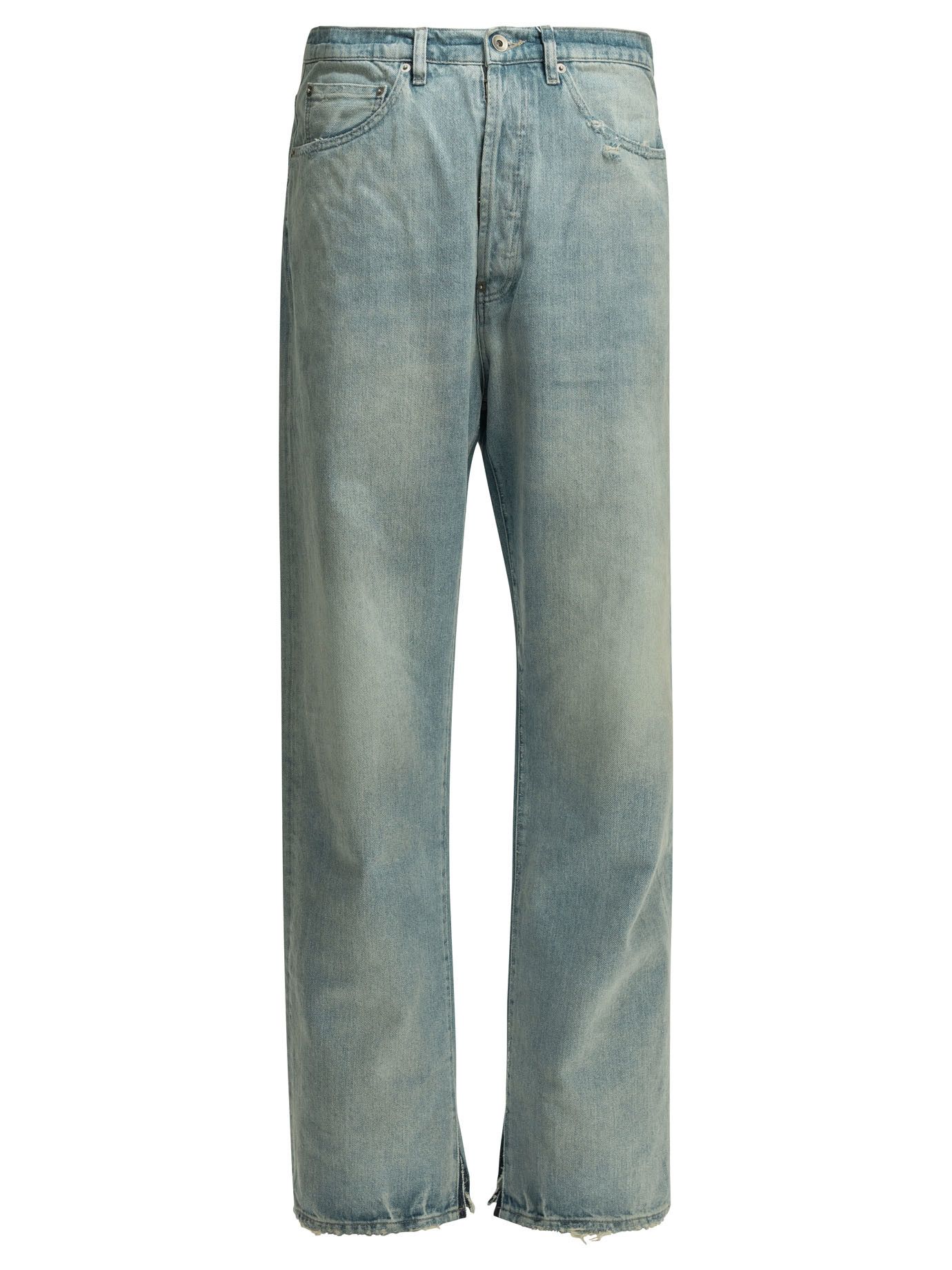 Maison Margiela Straight-Leg Jeans With Buckle tag size 33 Men - USA Duties Paid