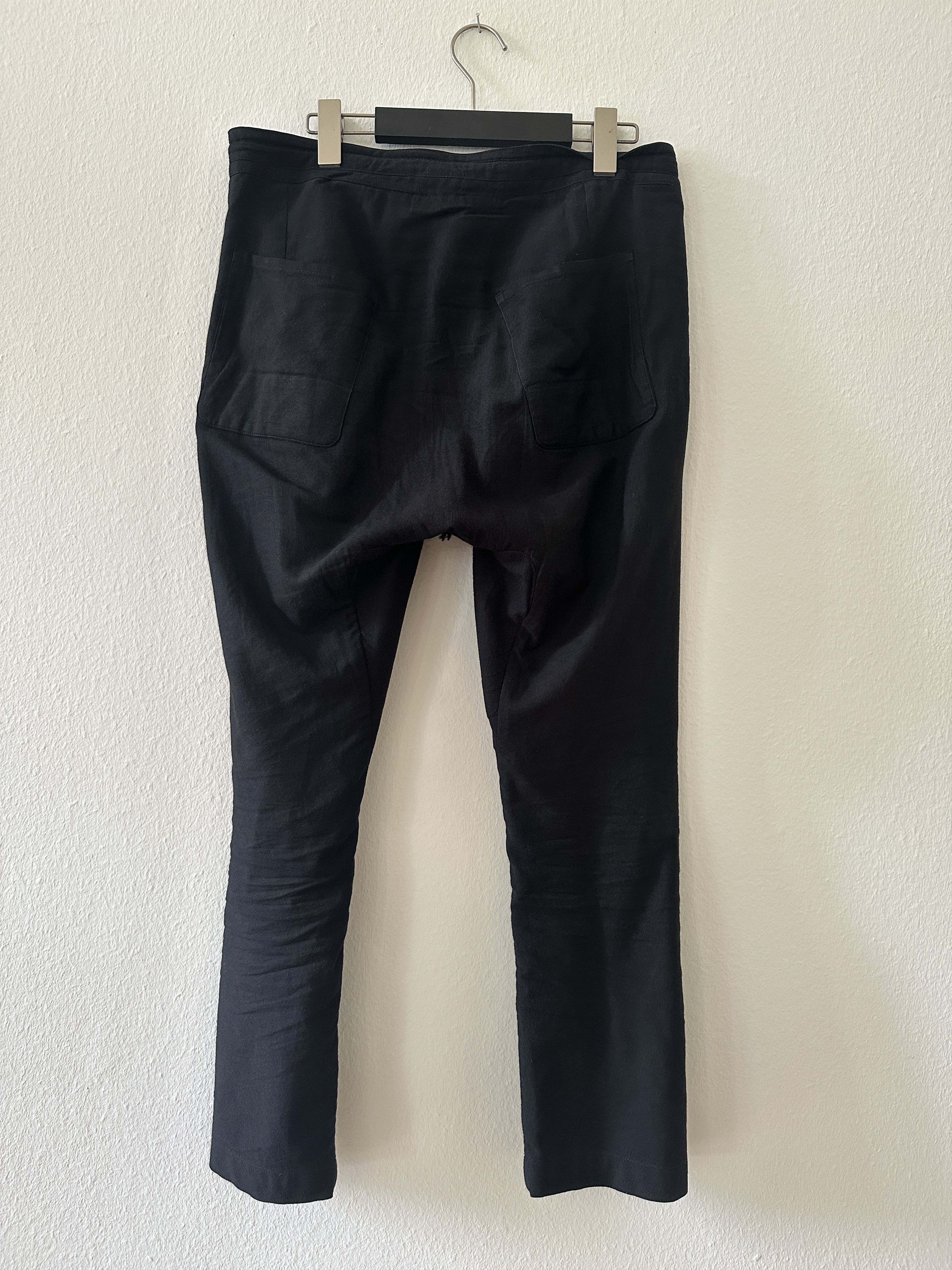 Jan Jan Van Essche JAN JAN VAN ESSCHE - S - black pants Size US 30 / EU 46 - 2 Thumbnail
