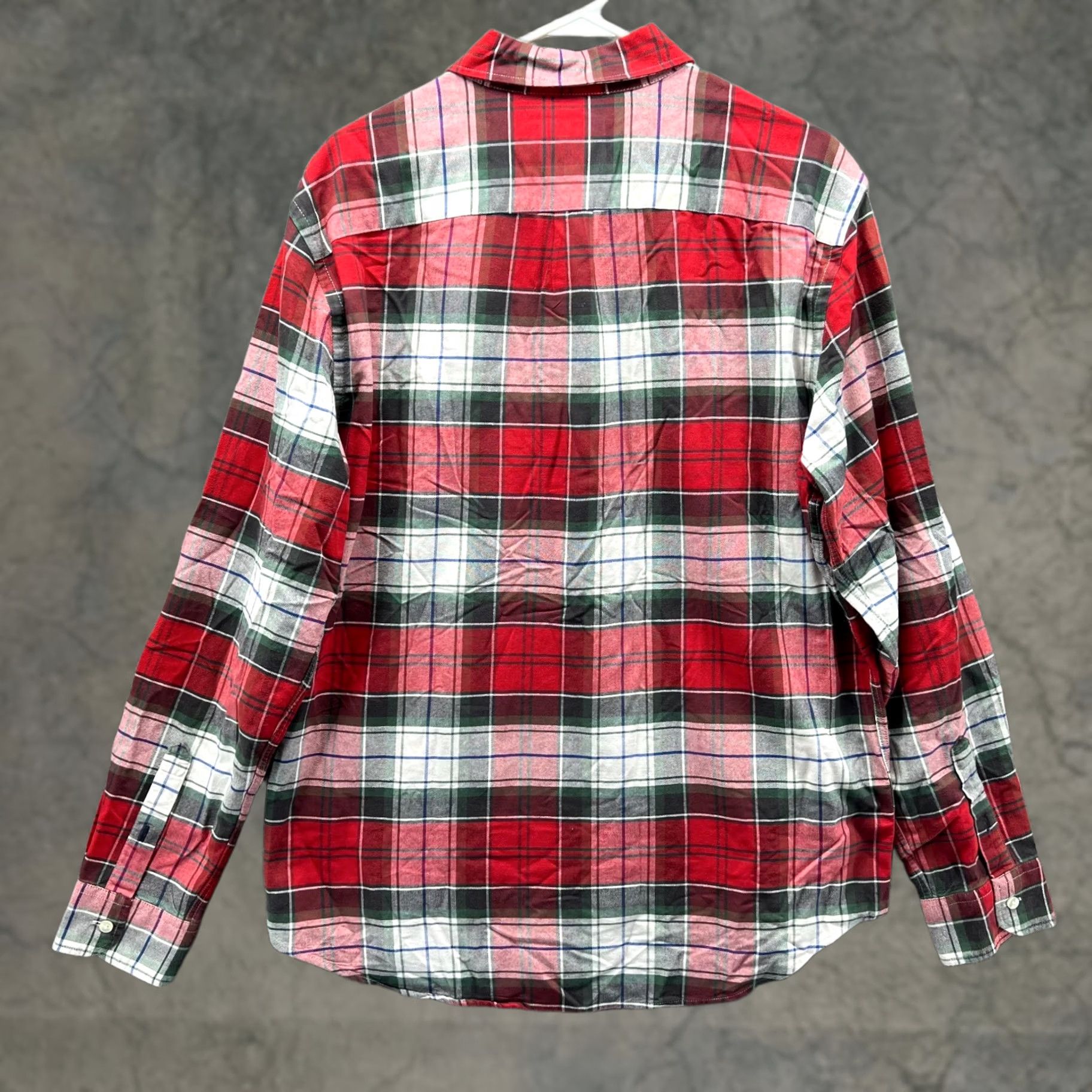 American Eagle Outfitters VINTAGE American Eagle Shirt Mens Large Red Plaid Flannel Cotton Shirt Size US L / EU 52-54 / 3 - 1 Thumbnail