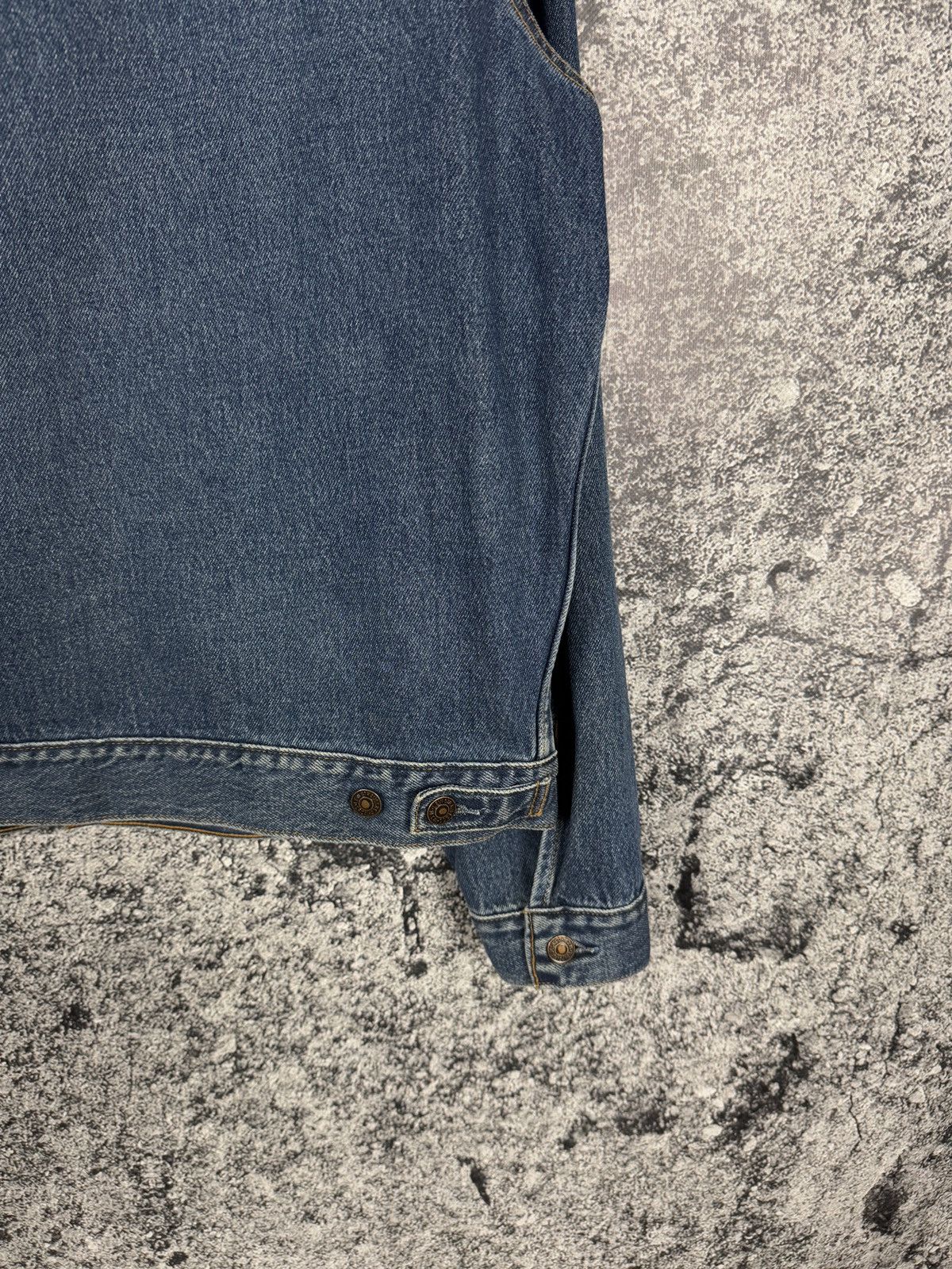 Levi's Vintage Clothing Men’s Levis Vintage 90s Denim Trucker Jacket Streetwear XL Size US XL / EU 56 / 4 - 14 Thumbnail