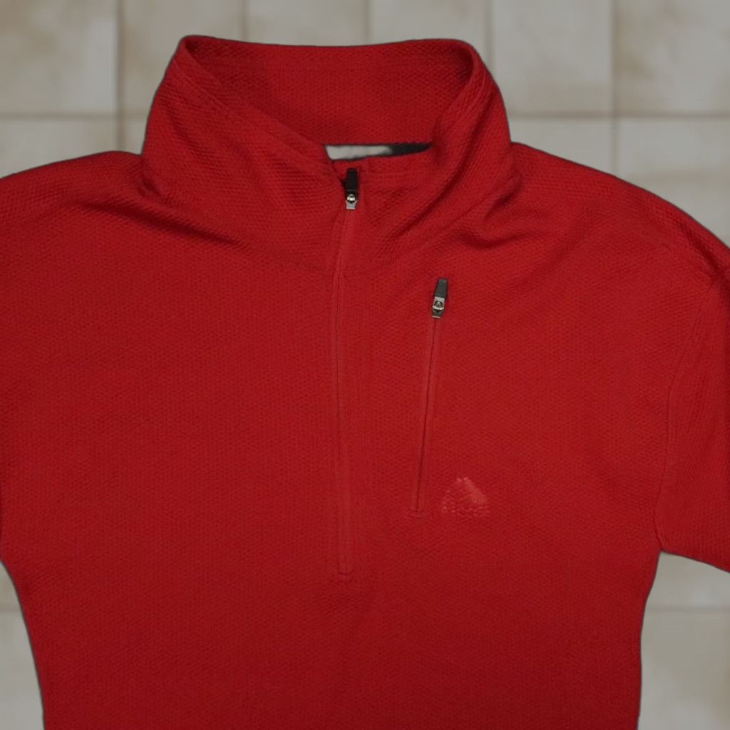 Nike Nike Pullover Mens Large Red ACG Dri-Fit Fleece 1/4 Zip Long Sleeve Shirt Size US L / EU 52-54 / 3 - 1 Thumbnail
