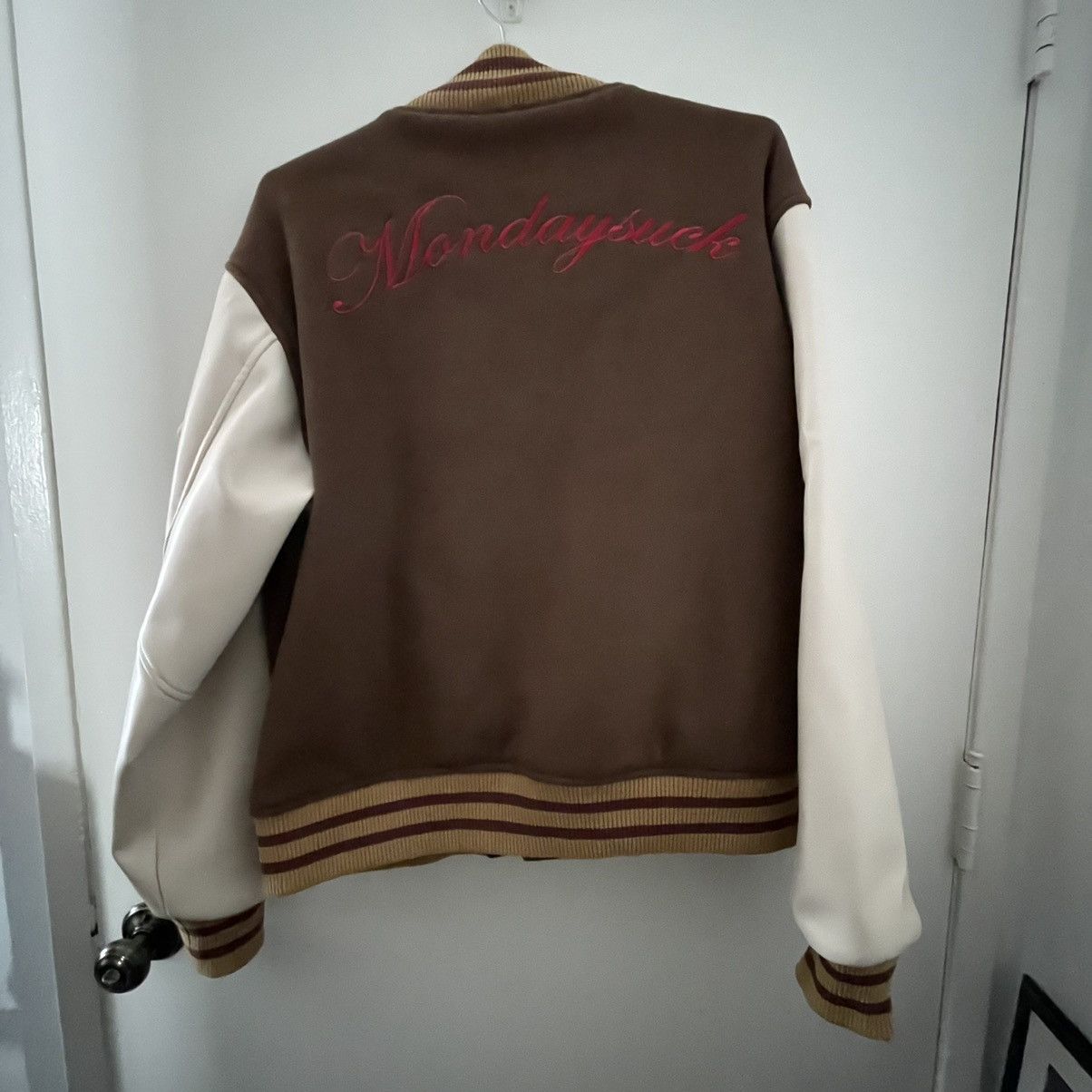 Mondaysuck Mondaysuck Letterman Jacket Size US L / EU 52-54 / 3 - 3 Thumbnail