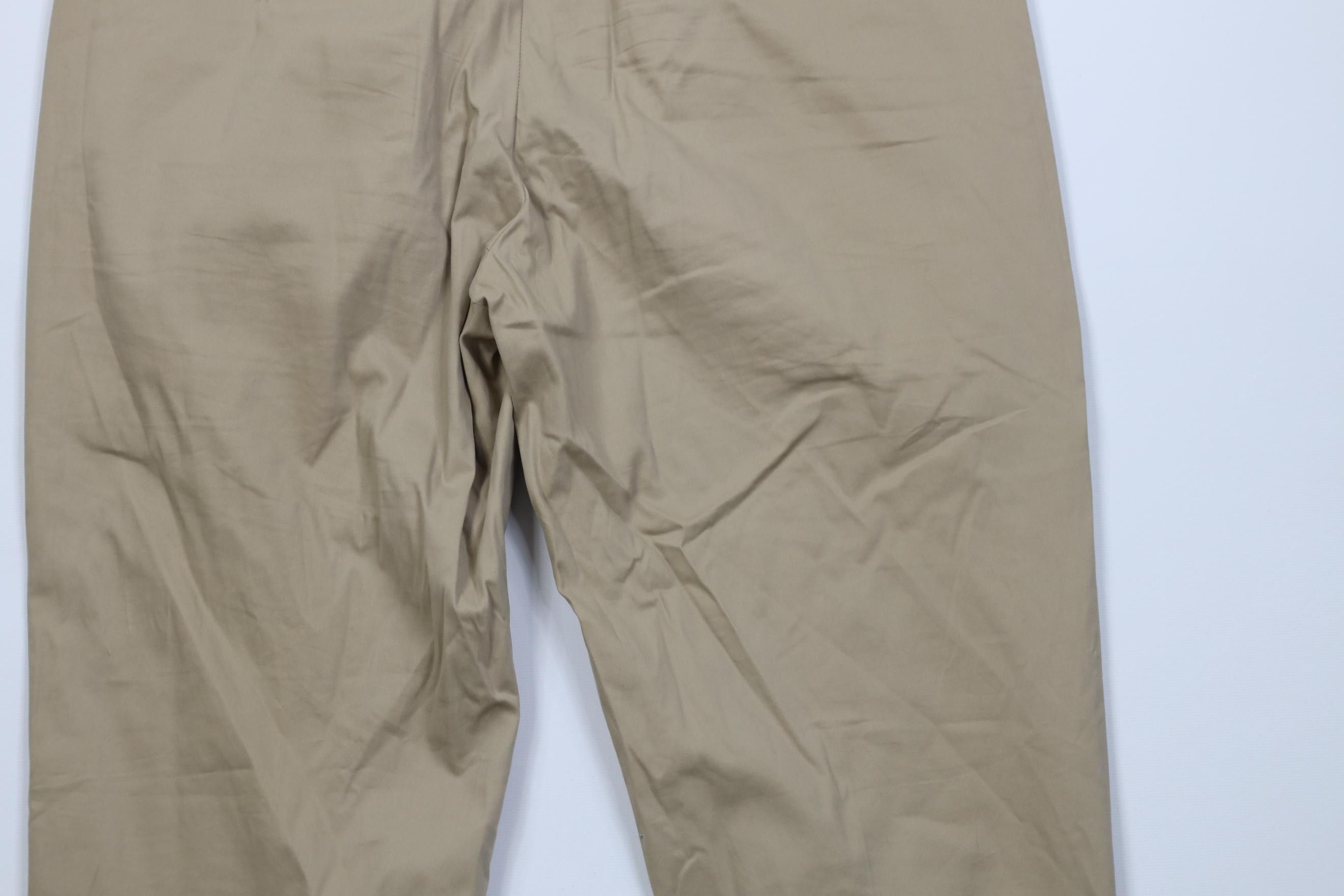 Express Express Stretch+ Extra Slim Fit Chino Pants Trousers Beige Size US 34 / EU 50 - 13 Thumbnail