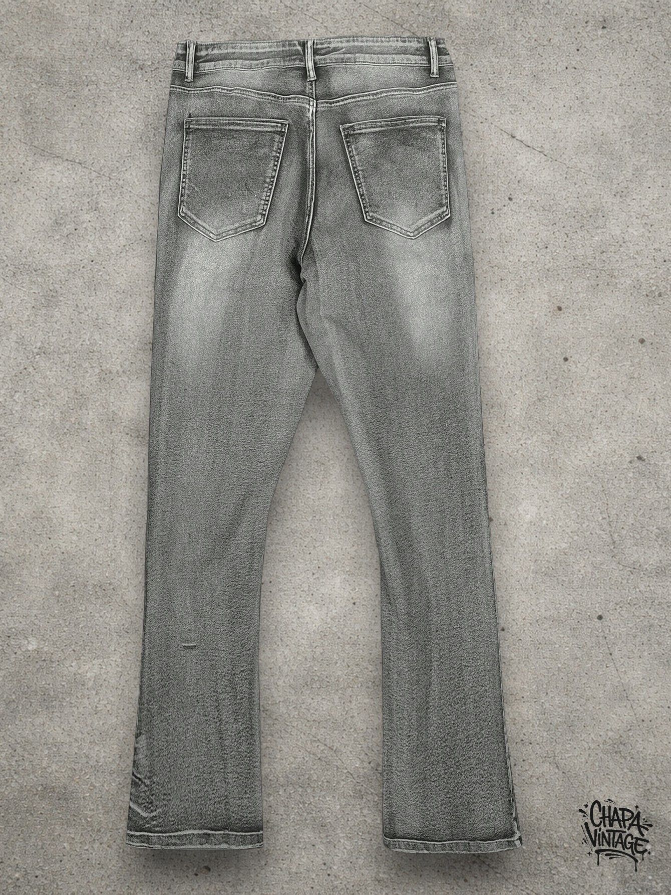 Japanese Brand Washed slim jeans Size US 34 / EU 50 - 4 Thumbnail