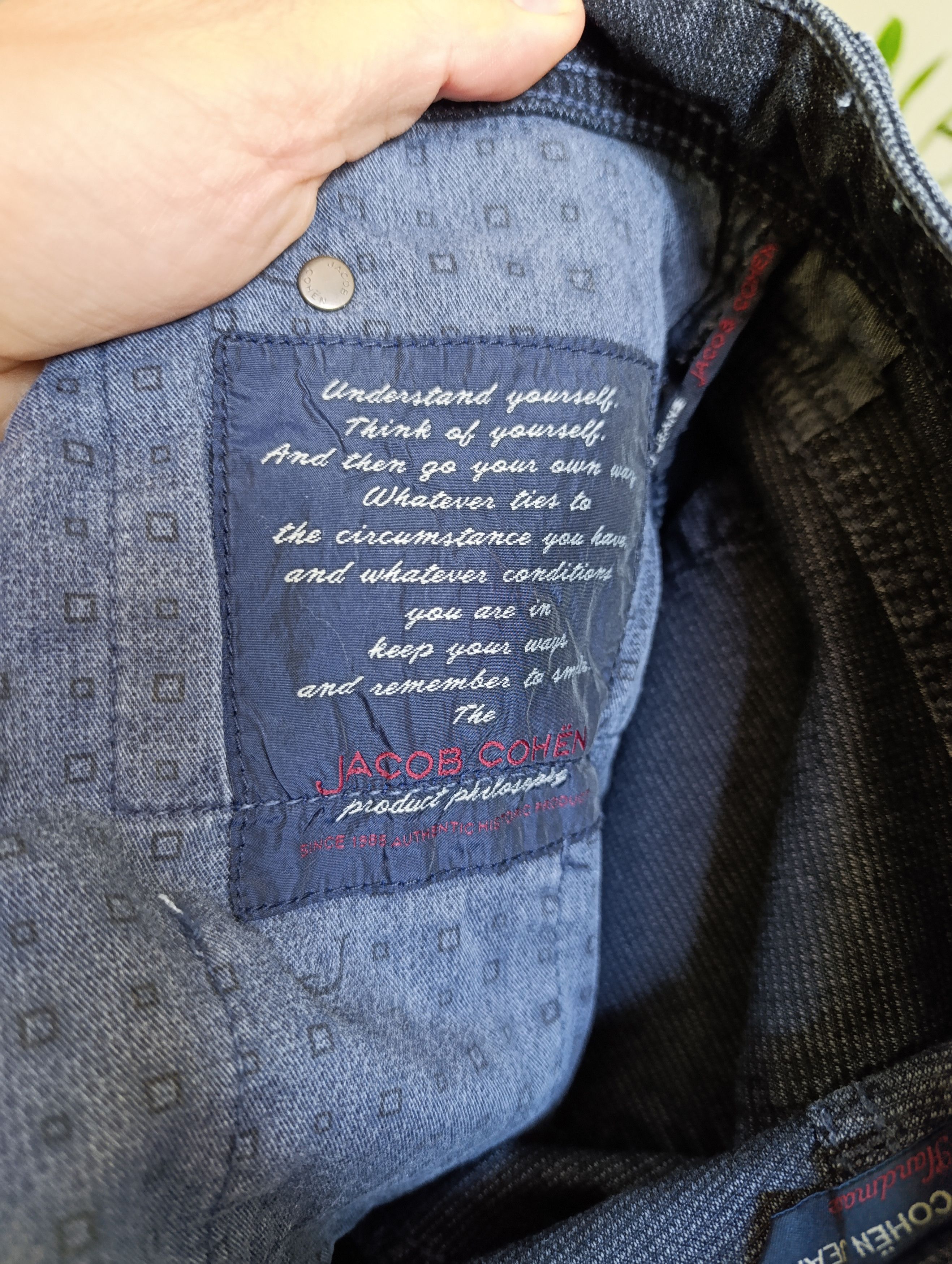 Designer JACOB COHEN HOSEN EXCLUSIVE ITALIAN JEANS J688 COMF PANTS Size US 31 - 23 Thumbnail