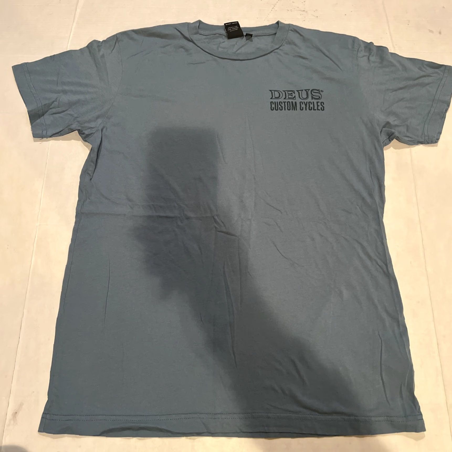Deus Ex Machina VINTAGE Deus ex Machina LA Shirt T-Shirt Men L Green Crew Neck Short Sleeve Regular Logo Surfer Biker Limited Edition All Seasons Size US L / EU 52-54 / 3 - 2 Thumbnail