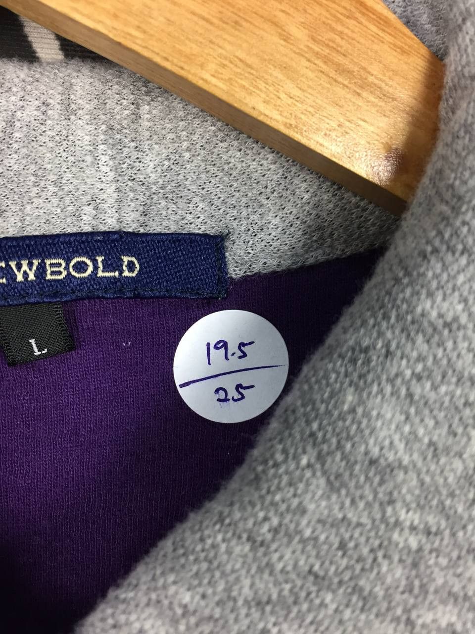 Japanese Brand × Paul Smith × R.Newbold Vtg R Newbold Japanese Brand Small Logo Casual Polo Tee Size US M / EU 48-50 / 2 - 9 Thumbnail