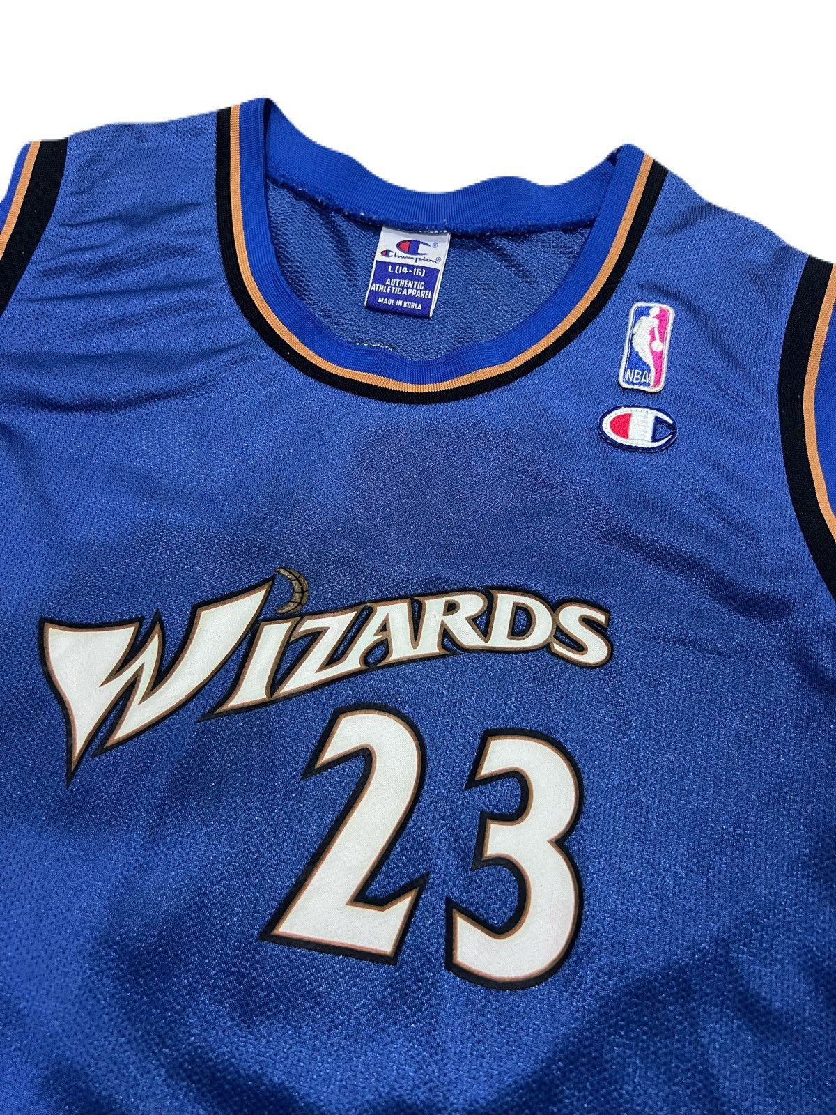 Champion × NBA × Vintage Vintage Champion Washington Wizard Michael Jordan NBA Jersey Size US S / EU 44-46 / 1 - 3 Thumbnail
