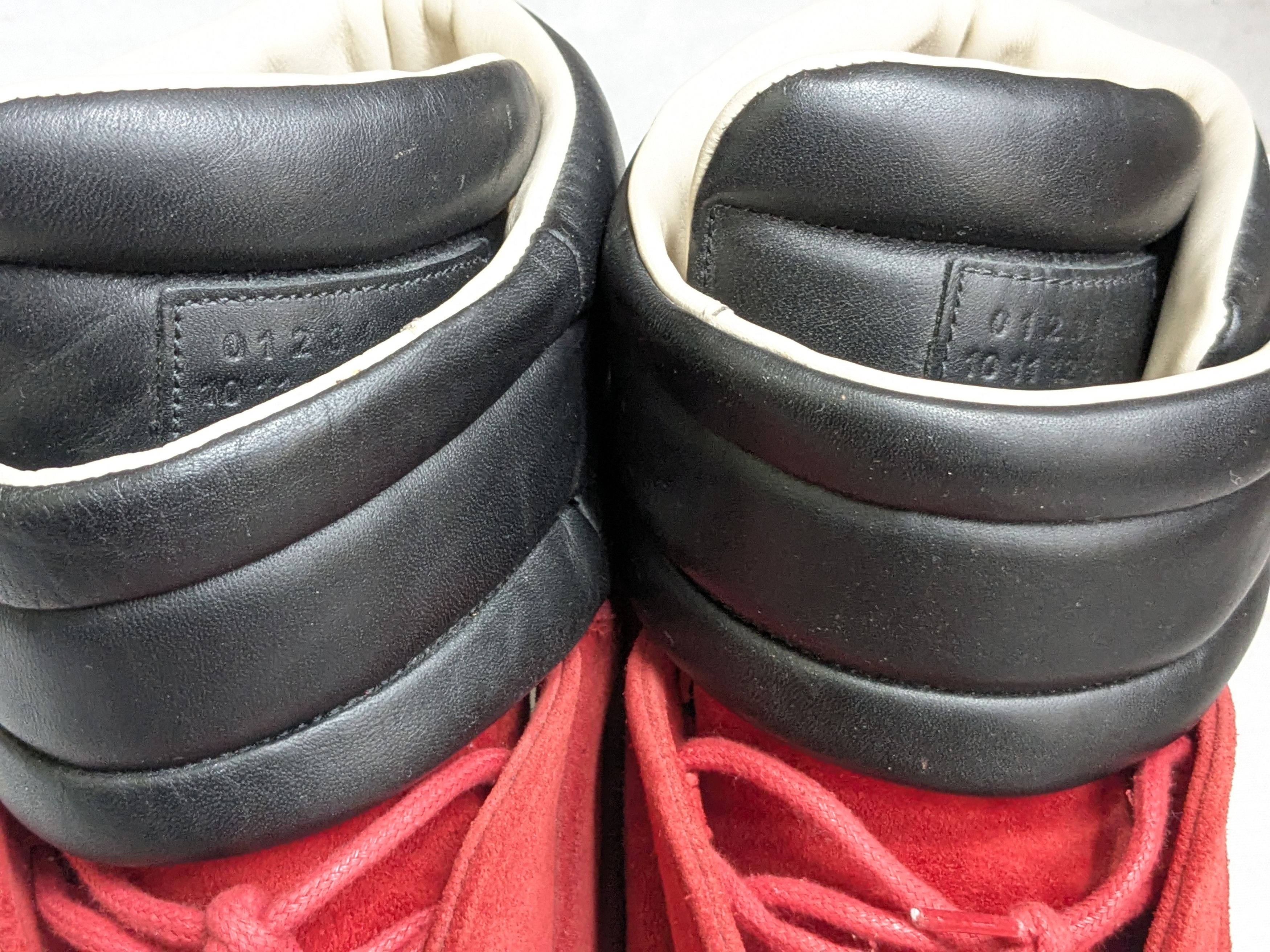 Maison Margiela Maison Margiela Future Red Black 11 44 High Tops Leather Size US 11 / EU 44 - 7 Thumbnail