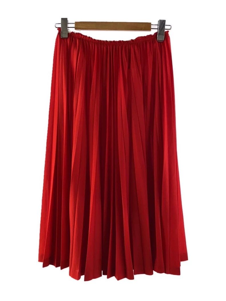 Comme des Garcons Comme Des Garcons size M Red pleated skirt Size 24" / US 00 / IT 34 - 1 Thumbnail