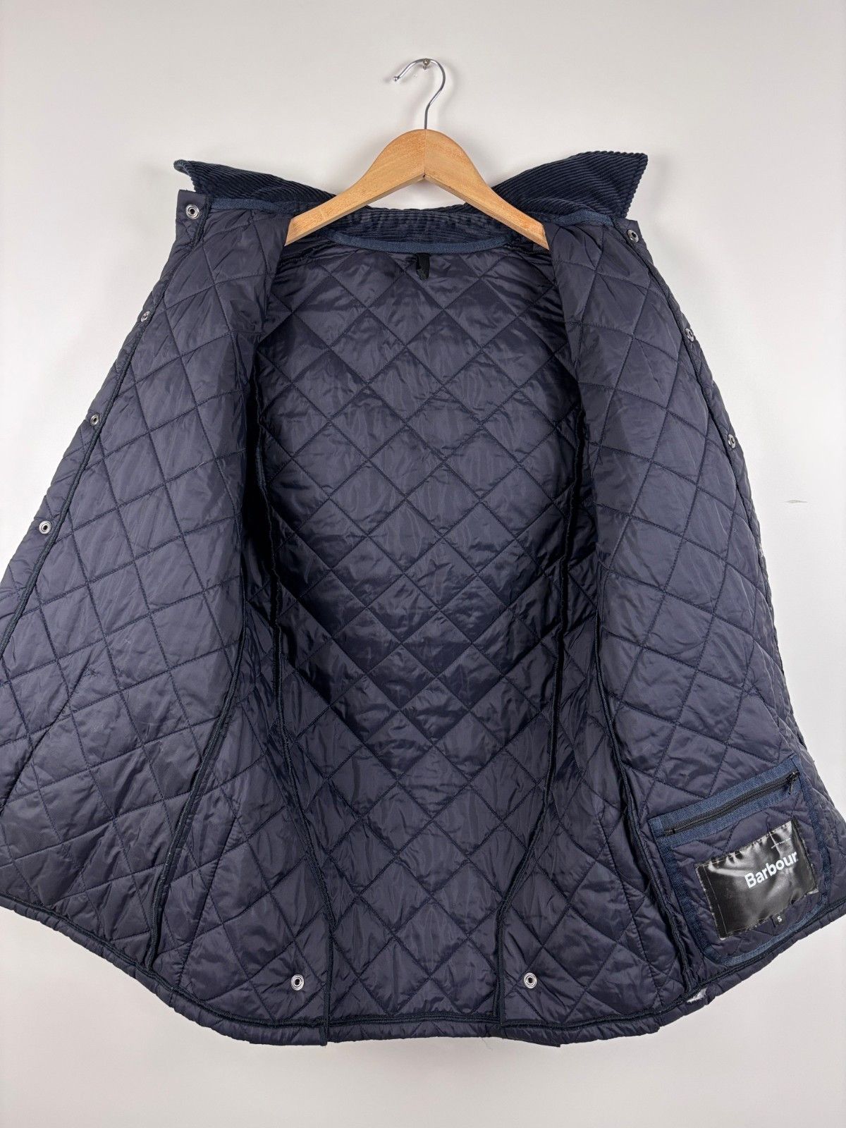 Barbour Barbour Heritage Liddesdale Quilted Jacket Navy Blue Size S Size US S / EU 44-46 / 1 - 7 Thumbnail