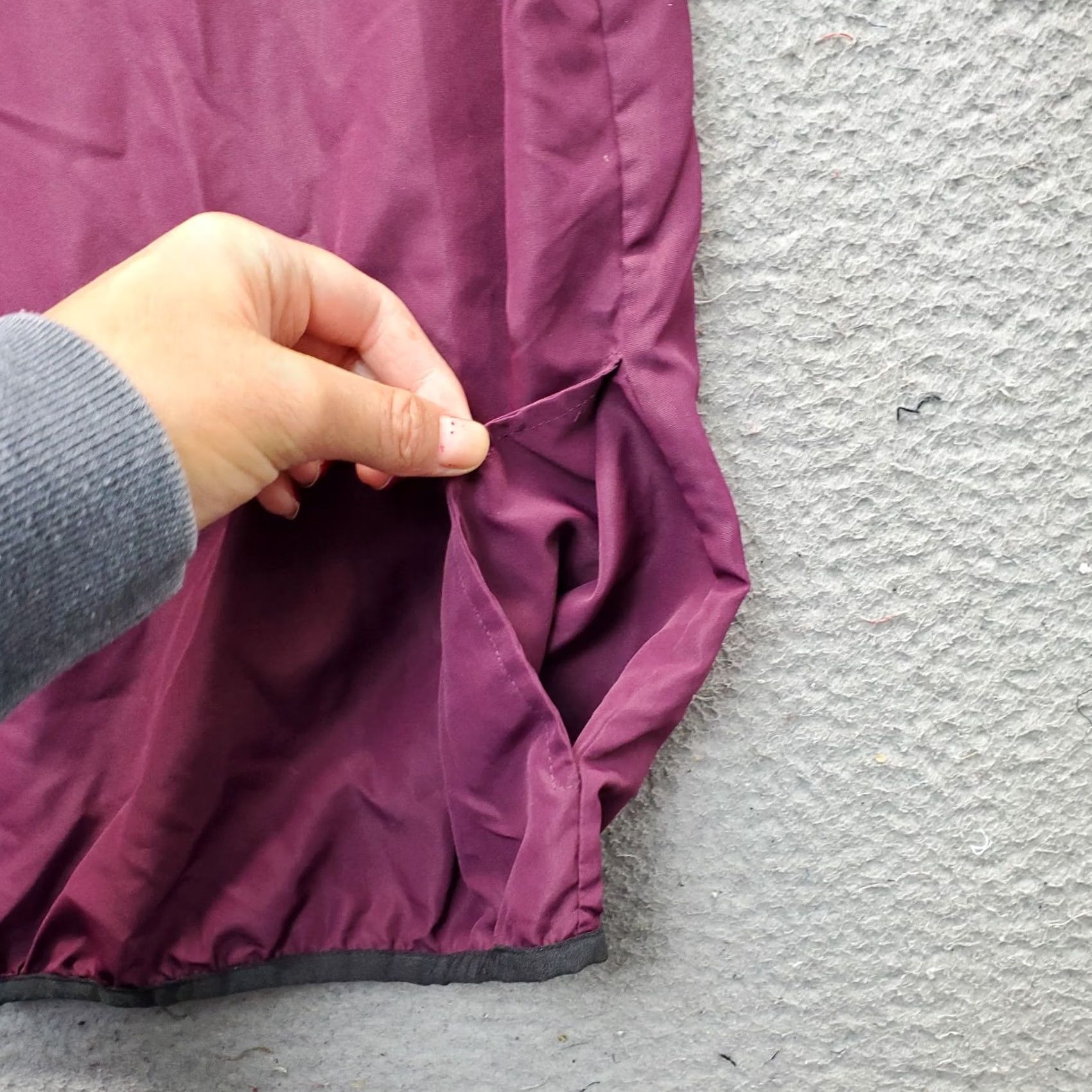 Victoria's Secret PINK Victoria's Secret Windbreaker Jacket Women XS Purple Casual Hooded Full Zip Size XS / US 0-2 / IT 36-38 - 7 Thumbnail