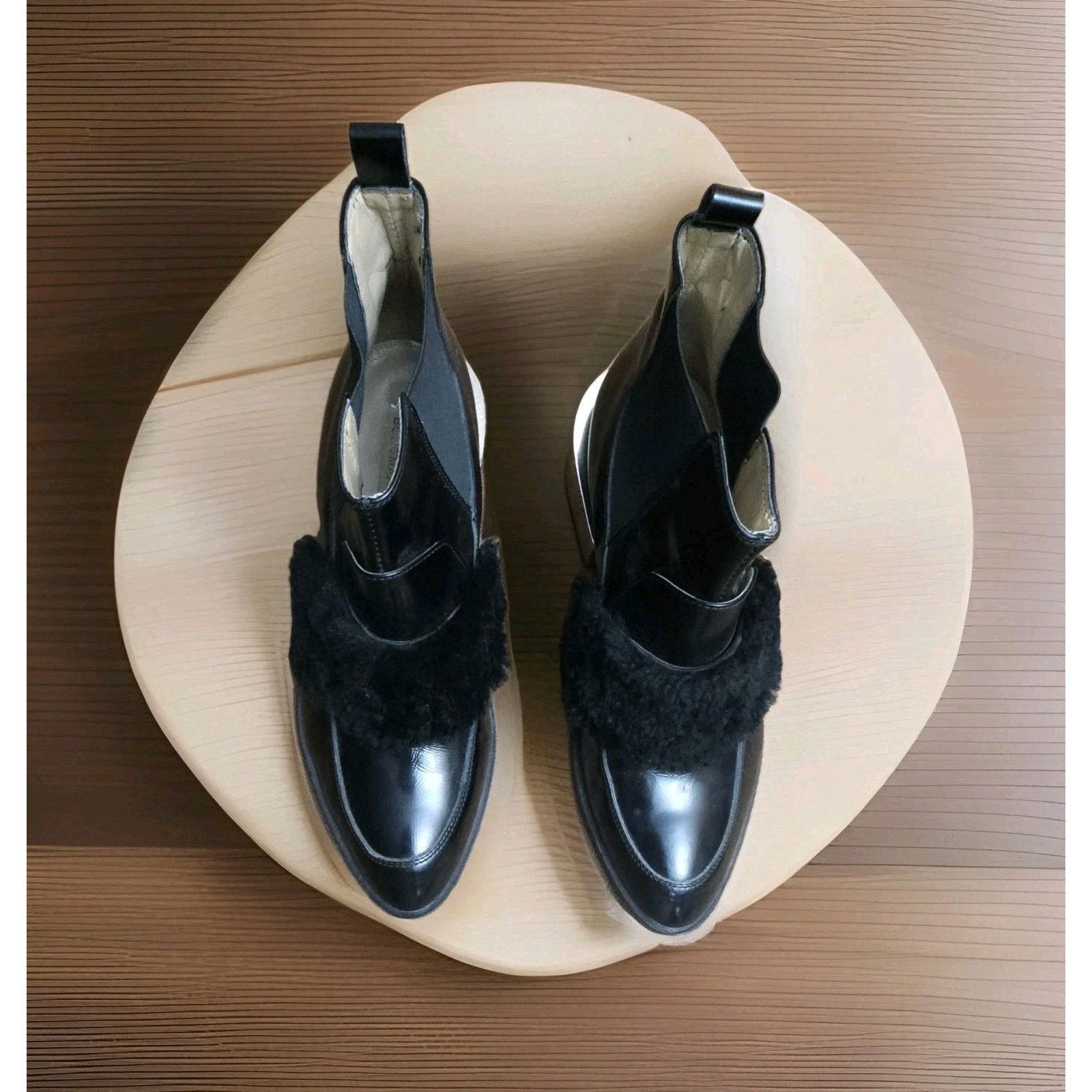 Bcbgmaxazria BCBGMAXAZRIA Wynter Black Booties Size 39 Size US 9 / IT 39 - 1 Thumbnail