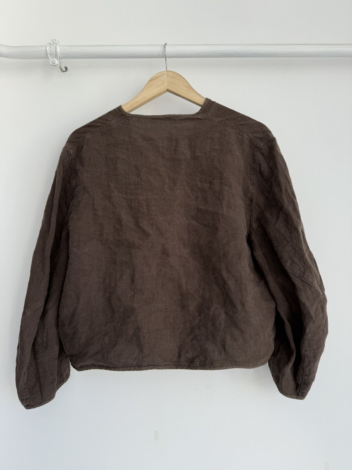Designer × OSKA Oska Linen Avant Garde Blazer Jacket Size 3 Size M / US 6-8 / IT 42-44 - 3 Thumbnail
