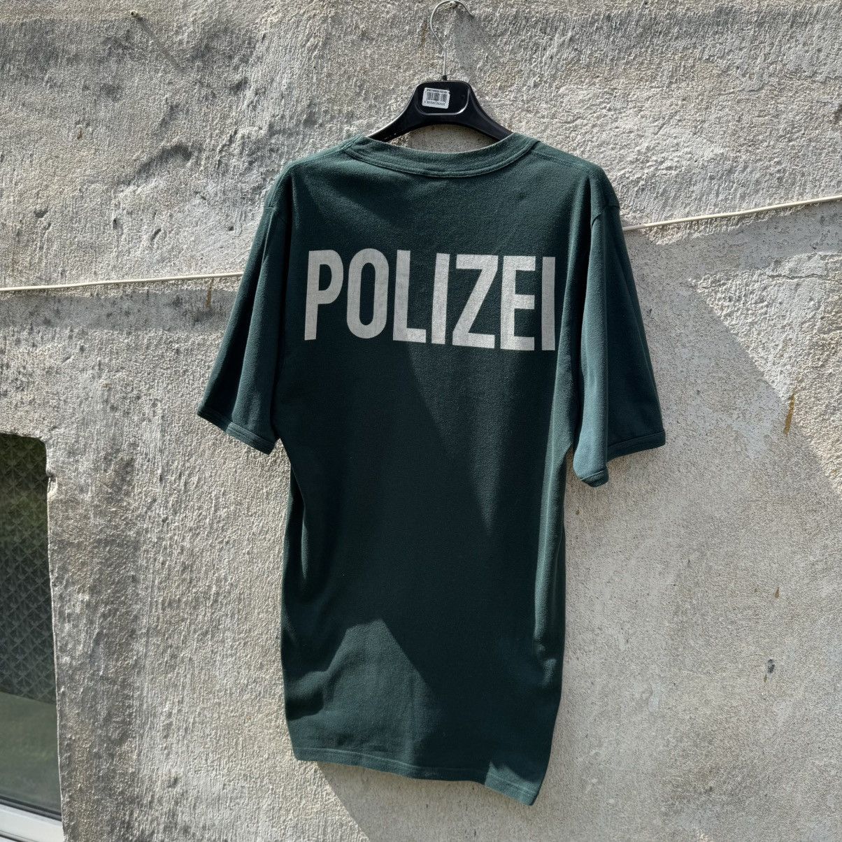 Vetements 80s Polizei Vetements Style Long T-shirt Avant garde YE Size L / US 10 / IT 46 - 2 Thumbnail