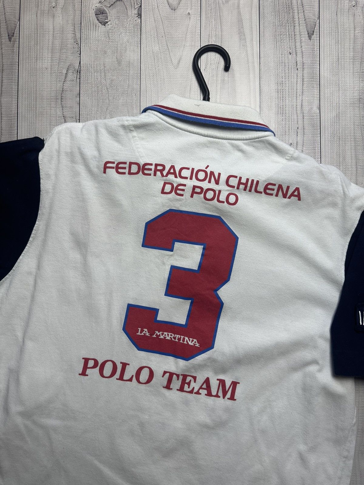 Vintage Vintage L A Martina polo racing Mitsubishi Motors size M Size US M / EU 48-50 / 2 - 10 Thumbnail