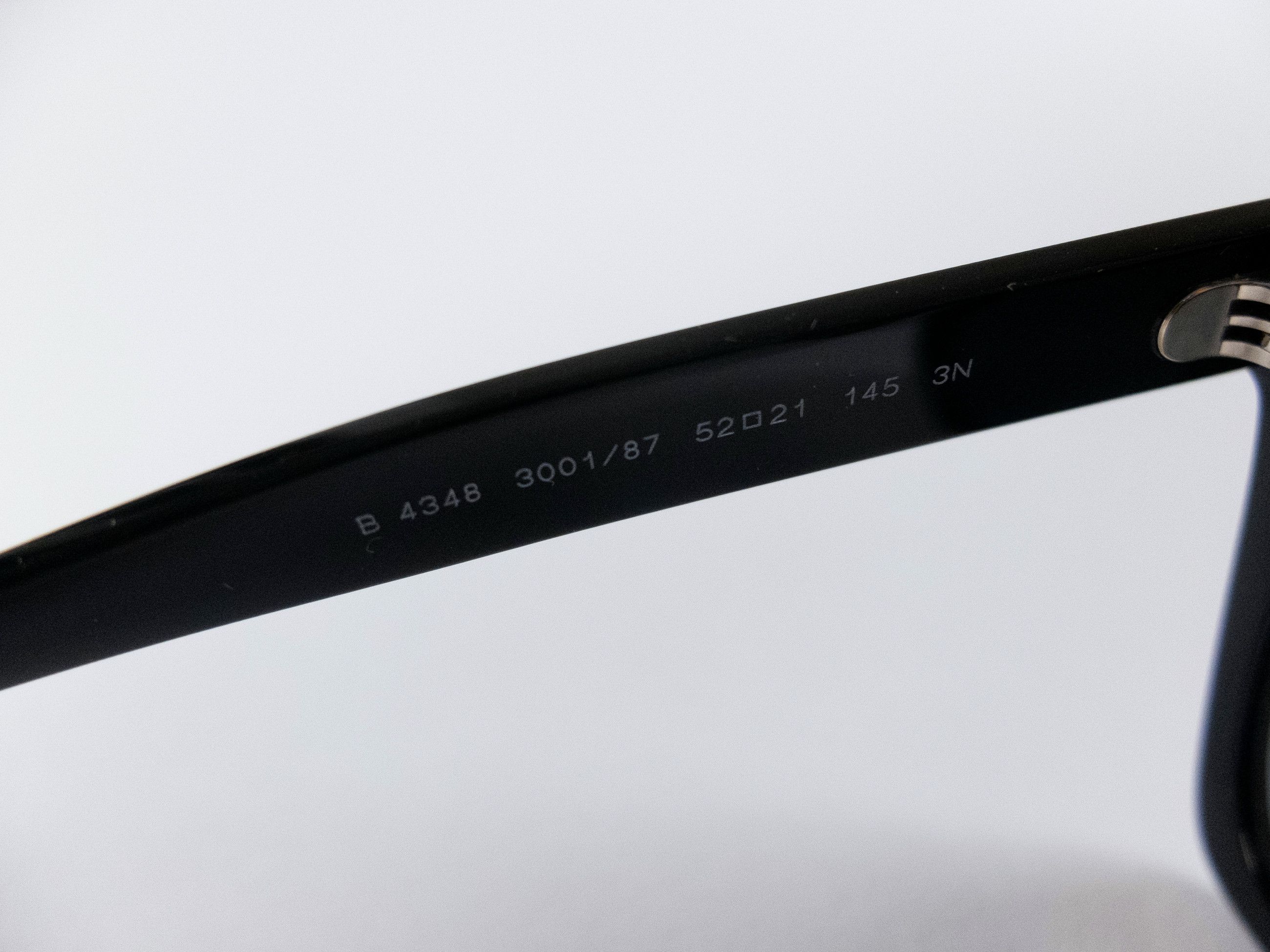 Burberry BURBERRY black square acetate sunglasses B4348 authentic Size ONE SIZE - 7 Thumbnail
