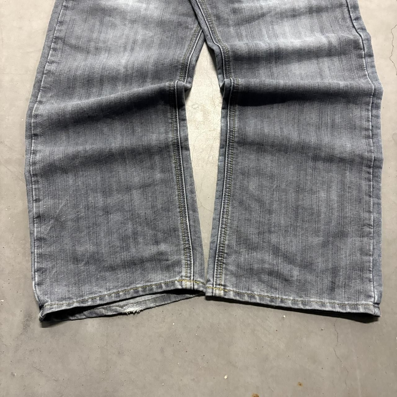 Vintage Crazy Vintage Y2K/2000s Super Baggy Wideleg Relaxed Skater Dark Wash Denim Jeans! Size US 36 / EU 52 - 5 Thumbnail