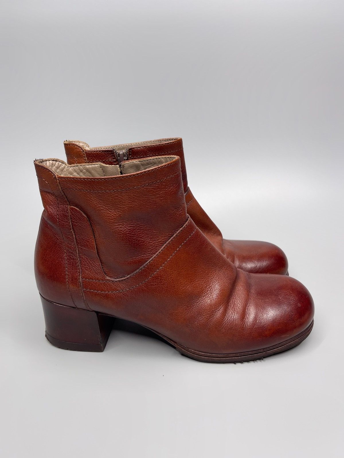 Guidi × MoMA MoMa Leather Zip Boots style Rick Owens Rare Maison Margiela Size US 7 / EU 40 - 2 Thumbnail