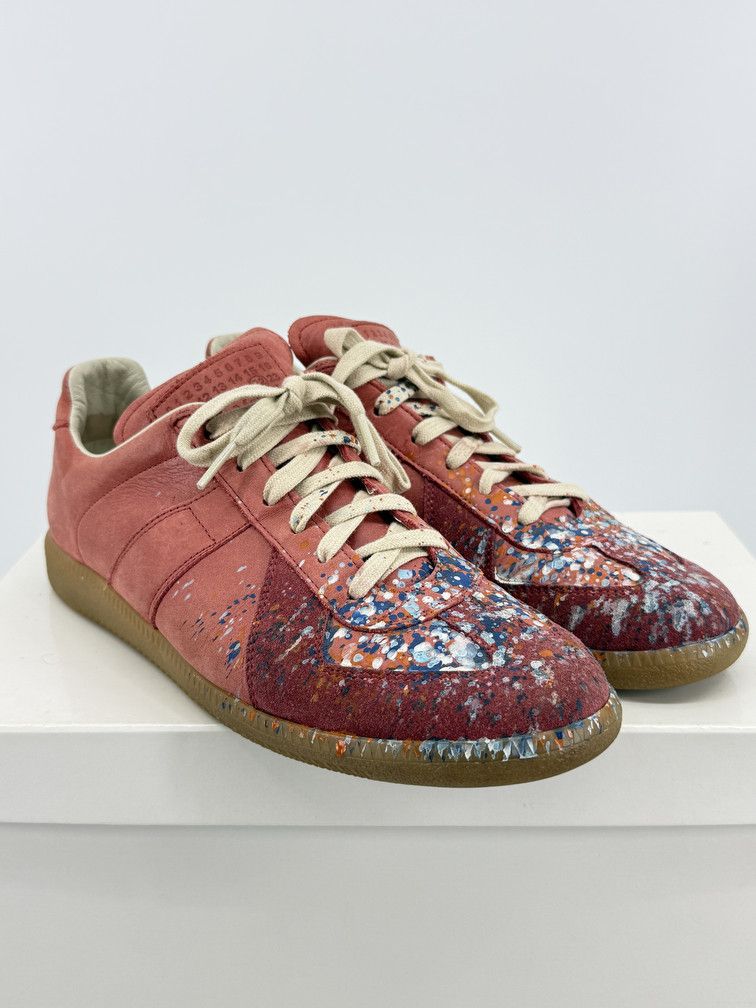Maison Margiela GAT Low Paint Splatter Size US 8 / EU 41 - 2 Thumbnail