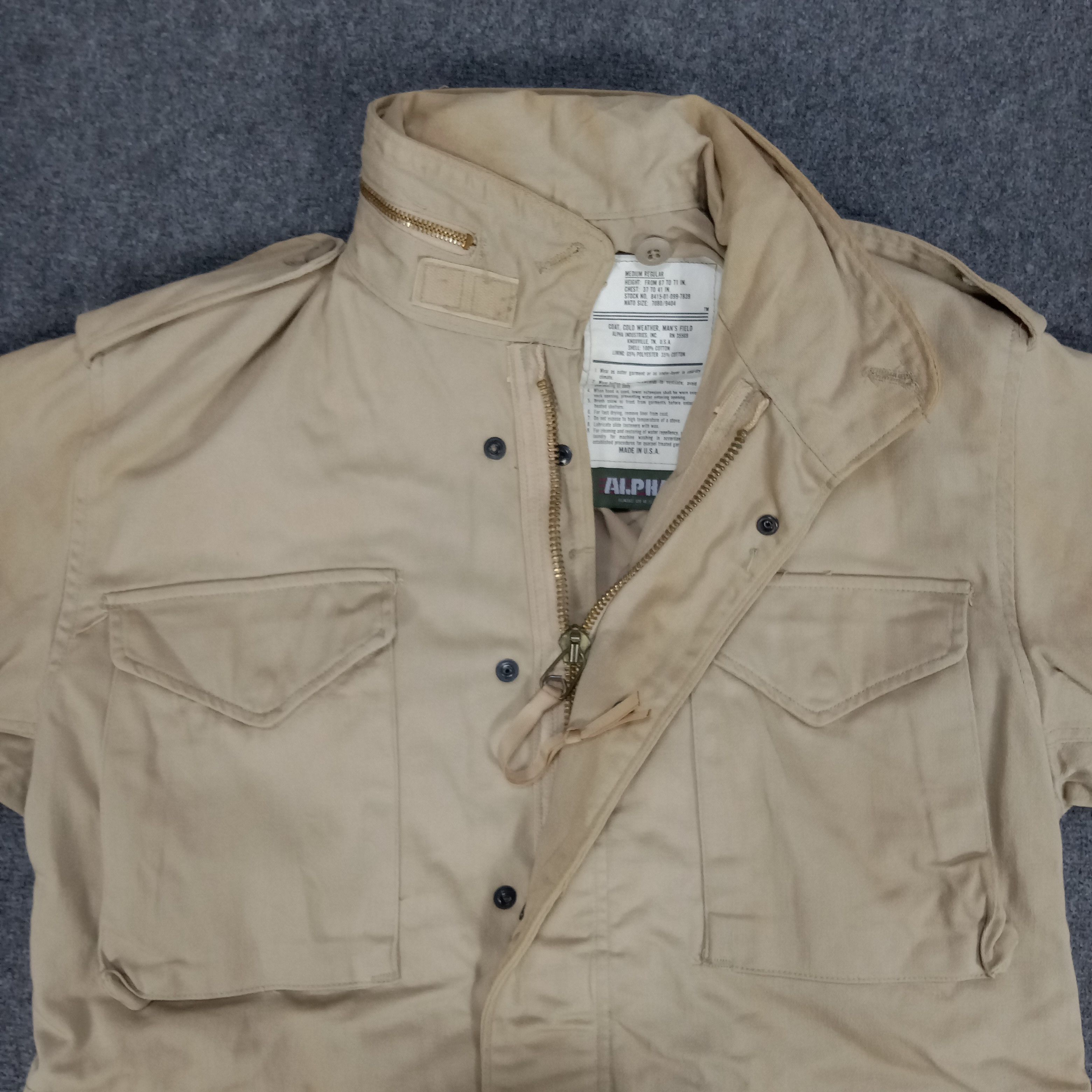 Alpha Industries × Undercover × Vintage Alpha Industries American Style Custom U Art Jacket Size US M / EU 48-50 / 2 - 2 Thumbnail