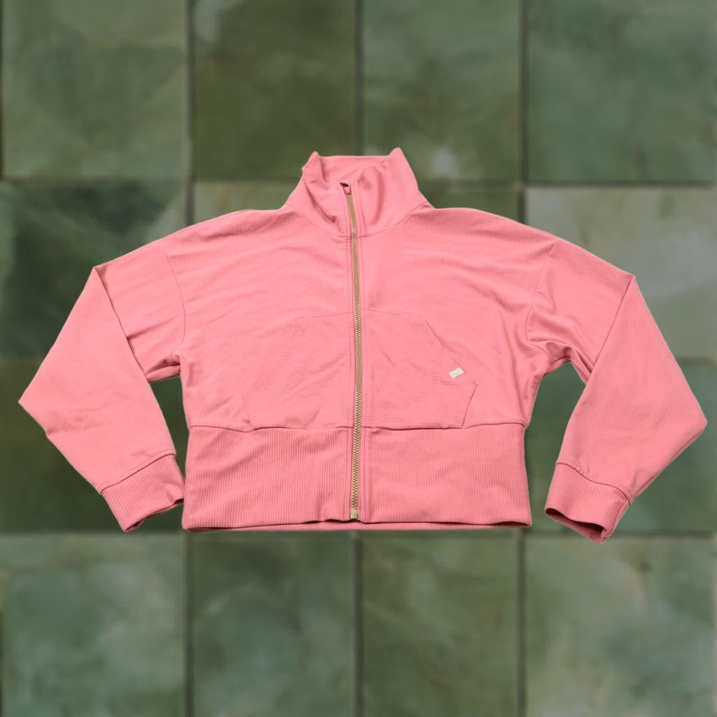 Rhone Rhone Ripple Full Zip Womens Medium Hibiscus Blush Long Sleeve Stretch Active Size M / US 6-8 / IT 42-44 - 1 Thumbnail
